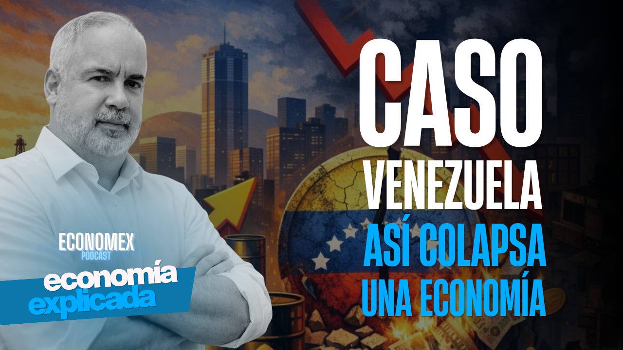 ⚠️Así colapsa una economía: el caso Venezuela 🇻🇪🛢️
