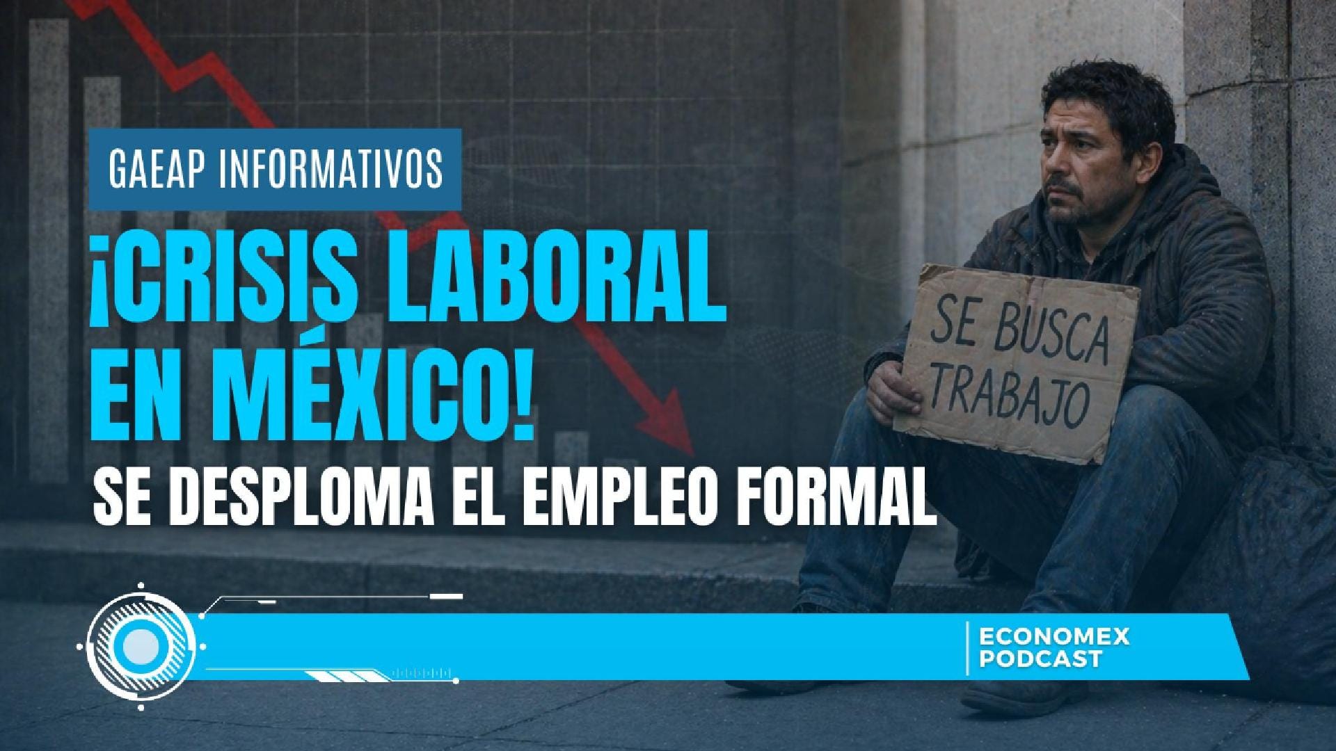 🚨 CRISIS LABORAL en México: Se desploma el empleo formal