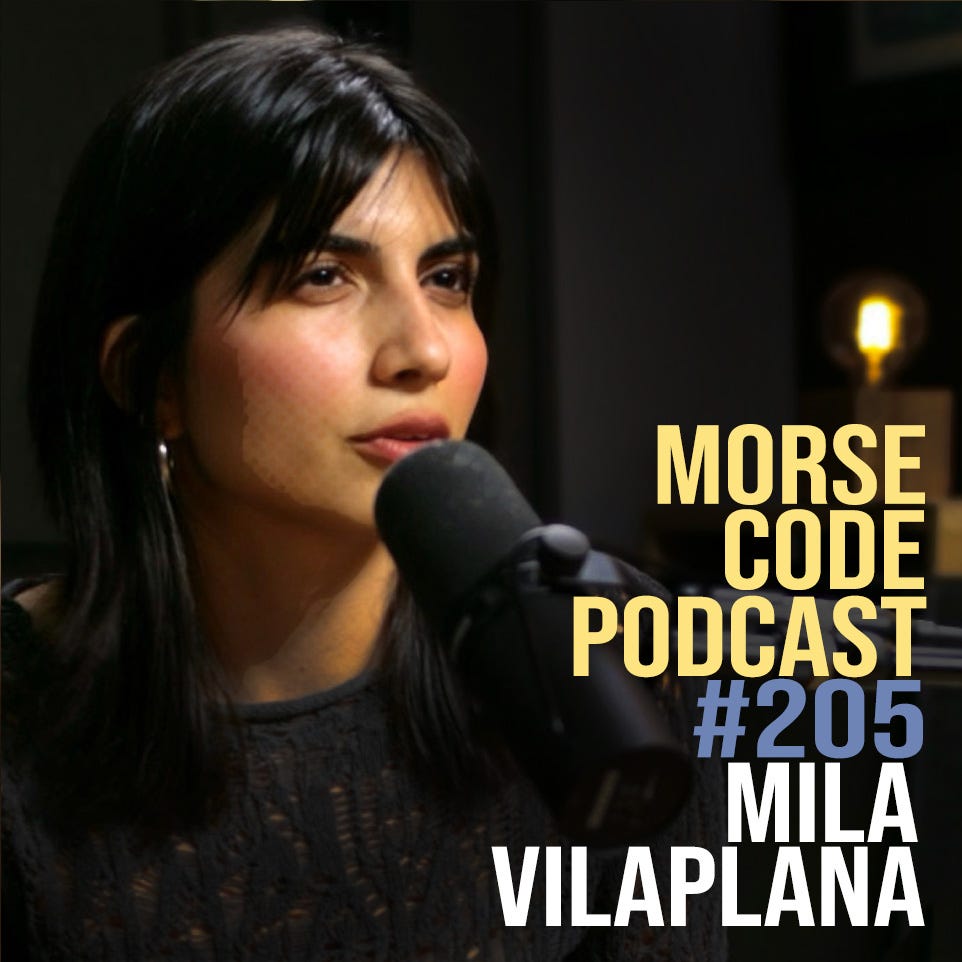 Mila Vilaplana: The Young Director Revolutionizing Visual Storytelling | Morse Code Podcast #205 Mila Vilaplana: The Young Director Revolutionizing Visual Storytelling | Morse Code Podcast #205