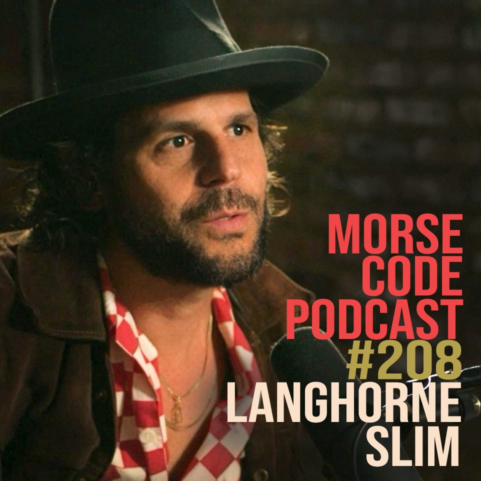 Langhorne Slim: Finding the We in ‘We the People’ | Morse Code Podcast #209 Langhorne Slim: Finding the We in ‘We the People’ | Morse Code Podcast #209