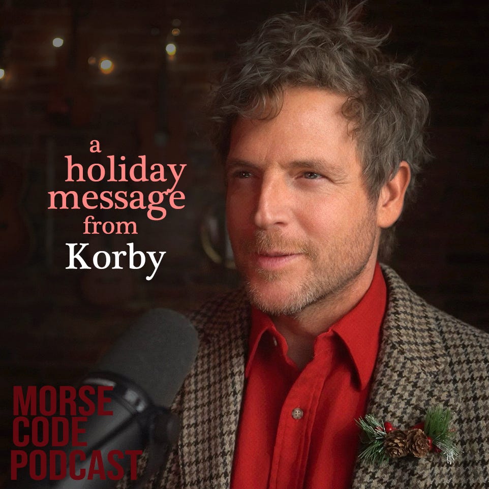 a holiday message from Korby a holiday message from Korby