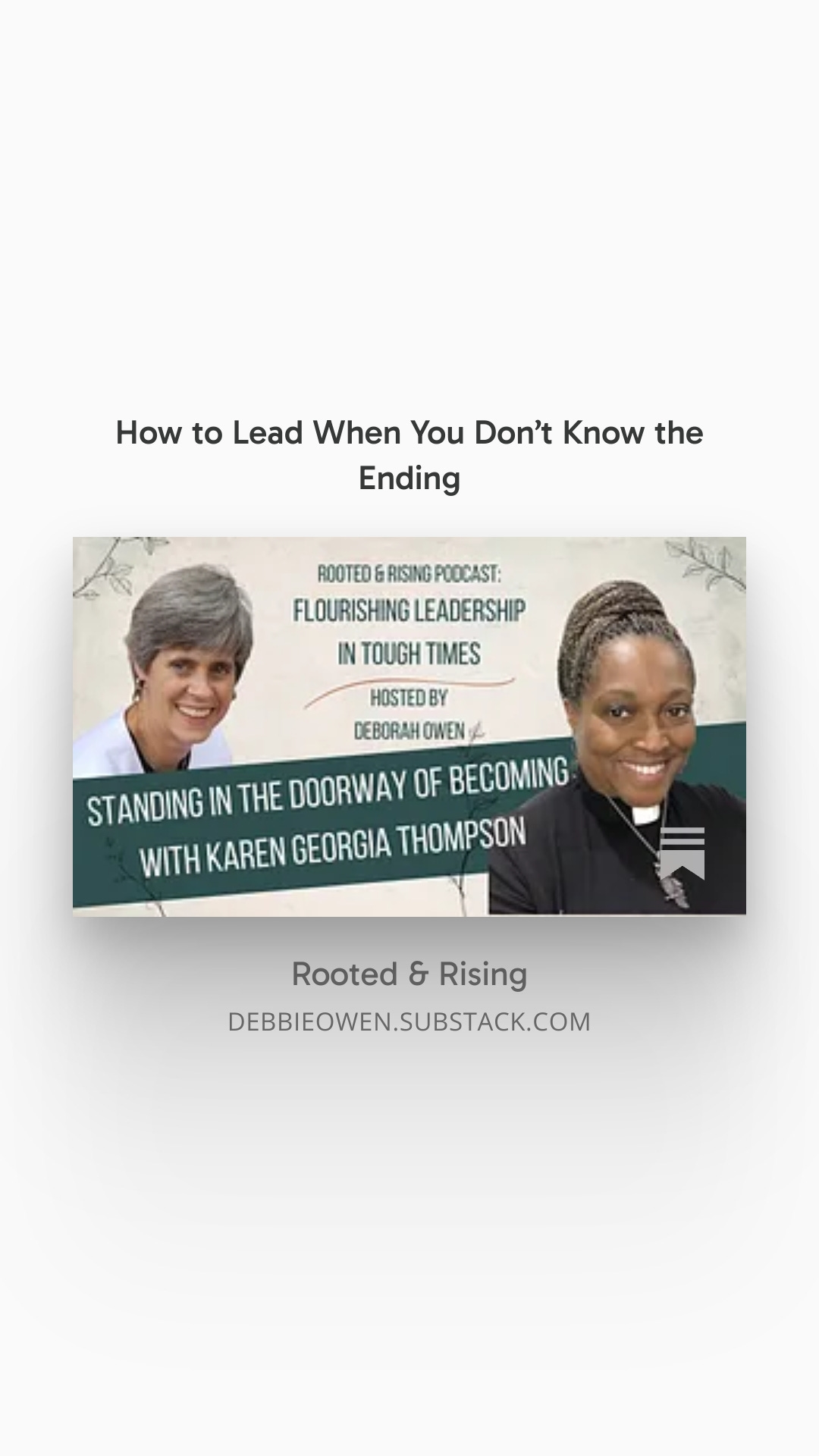 Flourishing Leadership in Tough Times