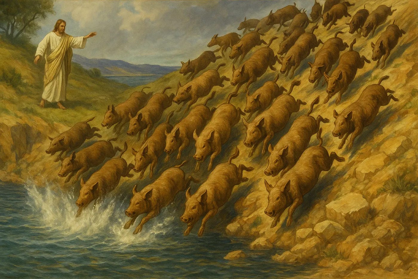Legion and the Drowned Pigs: Bible Study on Mark 5 episode artwork