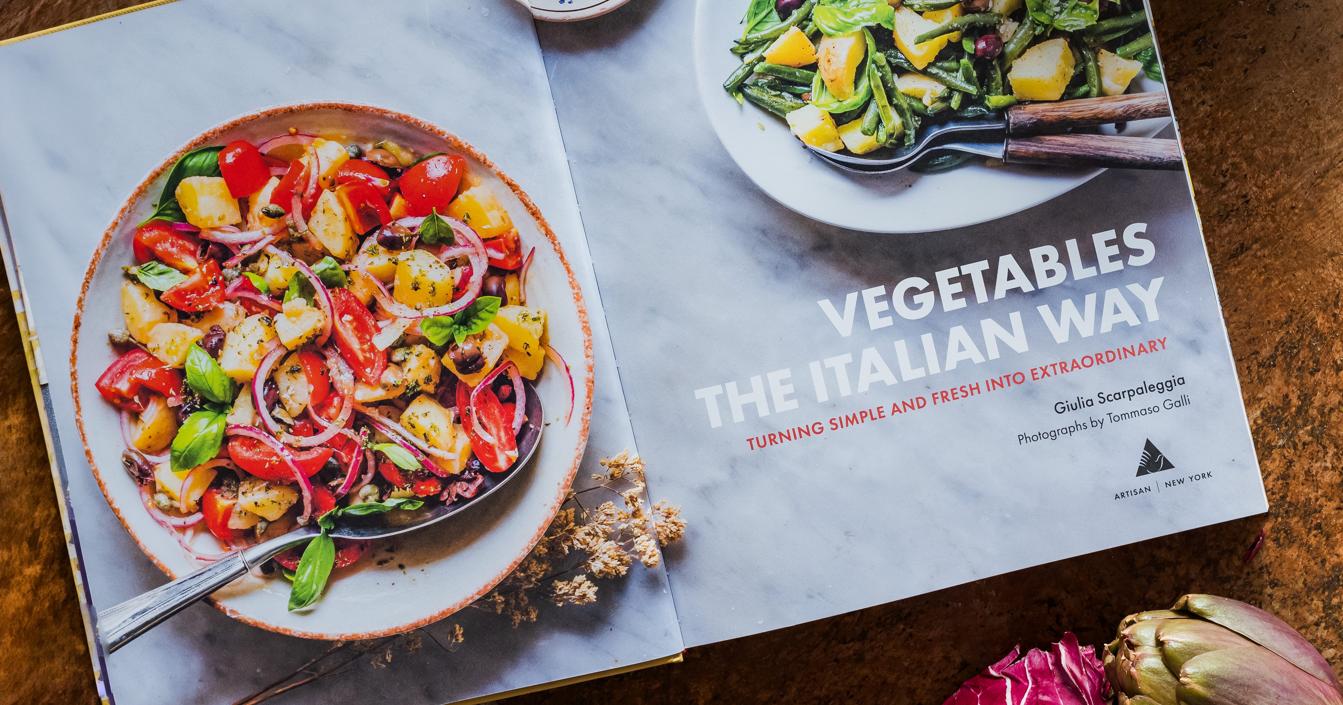 Vegetables the Italian Way is out today. Let's celebrate!