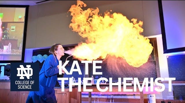 Kate the Chemist: From Blowing Things Up to Breaking Down Misinformation