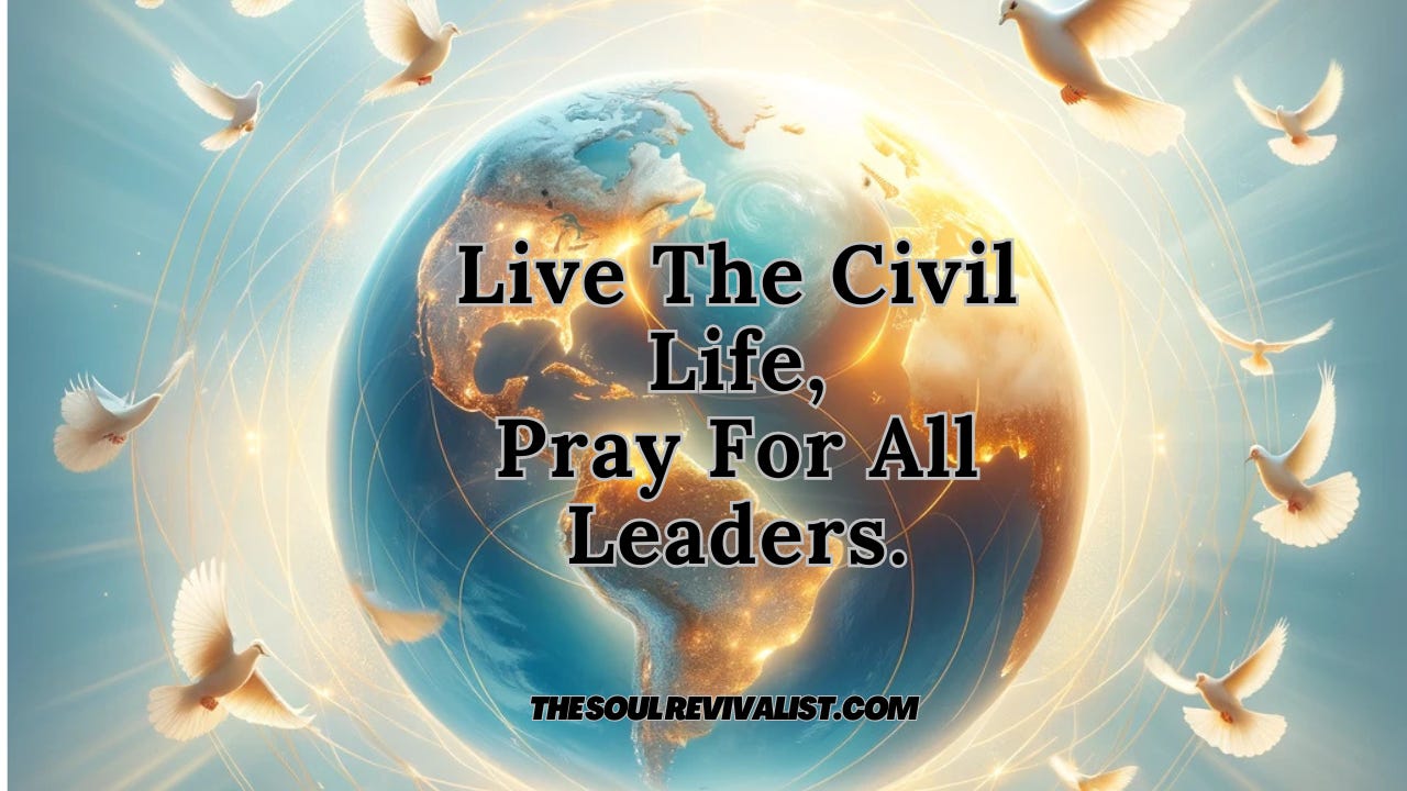 I Know It's Hard But We Have To Pray For Our Leaders, What They Do Affects Us episode artwork