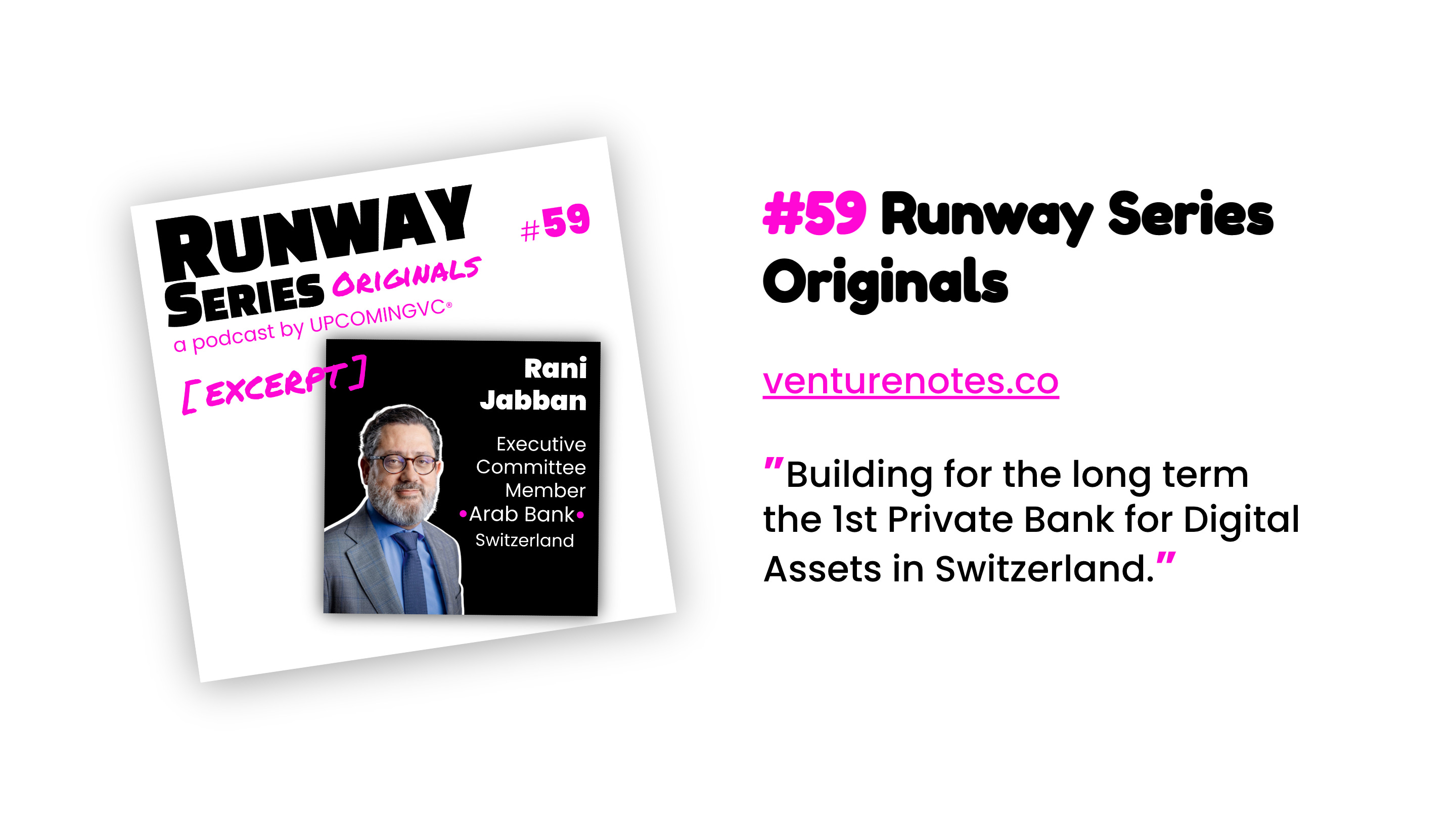 NEW 🎙! 1st Private Bank in Digital Assets in Switzerland