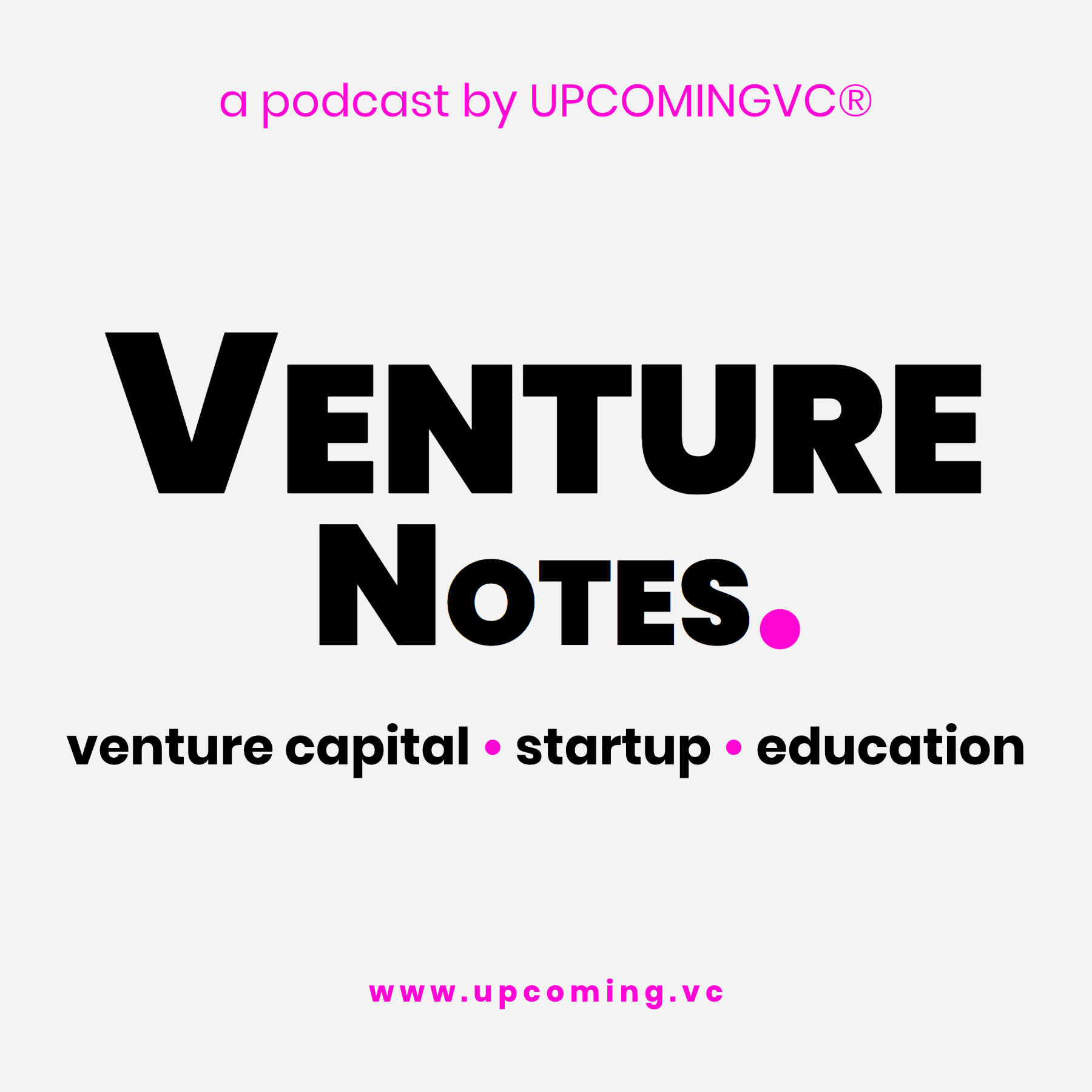 Soon running a podcast experiment here, on Venture Notes.