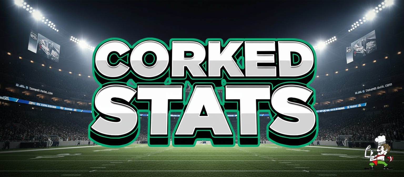 🎙🏈 CORKED STATS: NFL Week 7 🏈🎙️ — Game-By-Game Breakdown