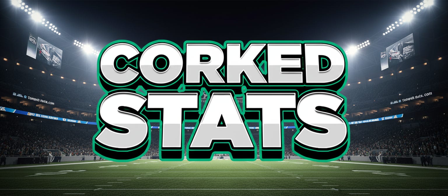 🎙🏈 CORKED STATS: NFL Week 10 🏈🎙️ — Game-By-Game Breakdown *FREE TODAY*