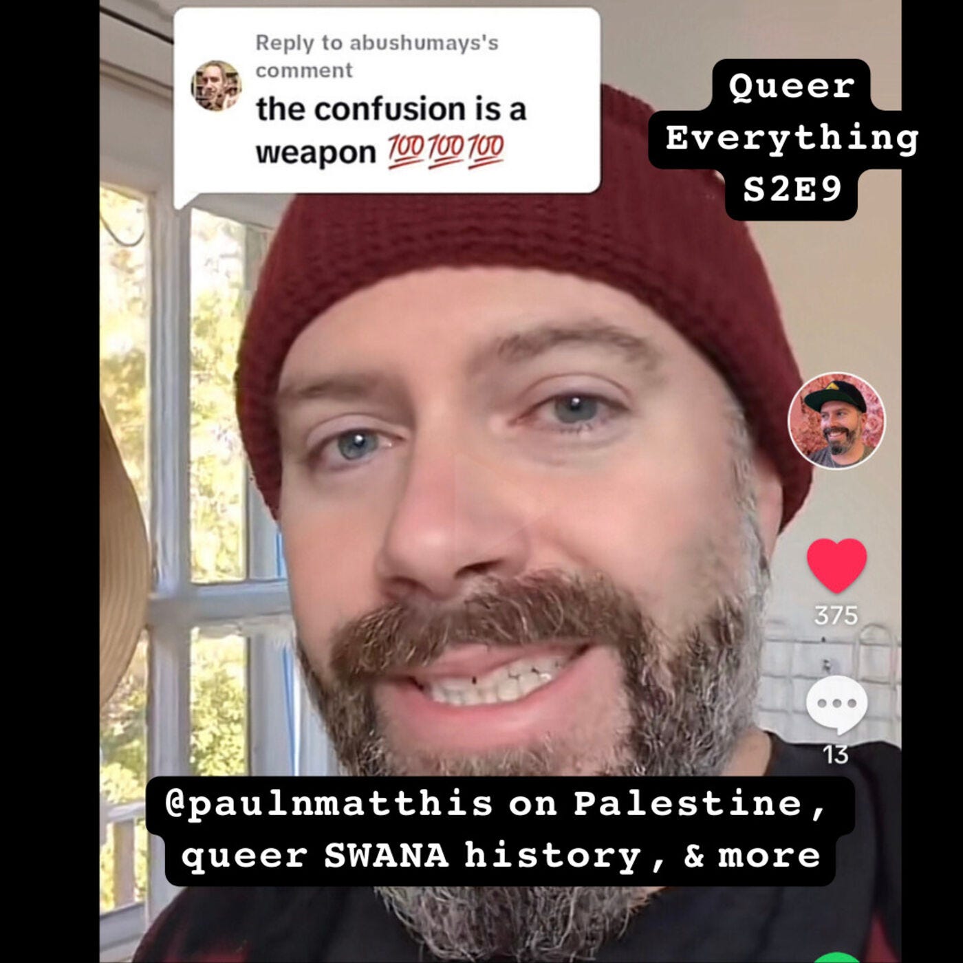 Online educator @paulnmatthis on Palestine, queer SWANA history, & more (double episode)