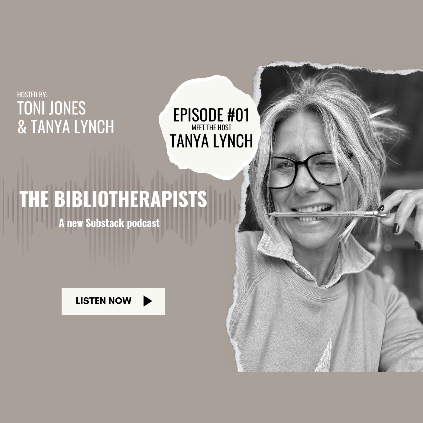 A new podcast for word nerds! Ep #1: Meet The Bibliotherapists (Toni interviews Tanya)