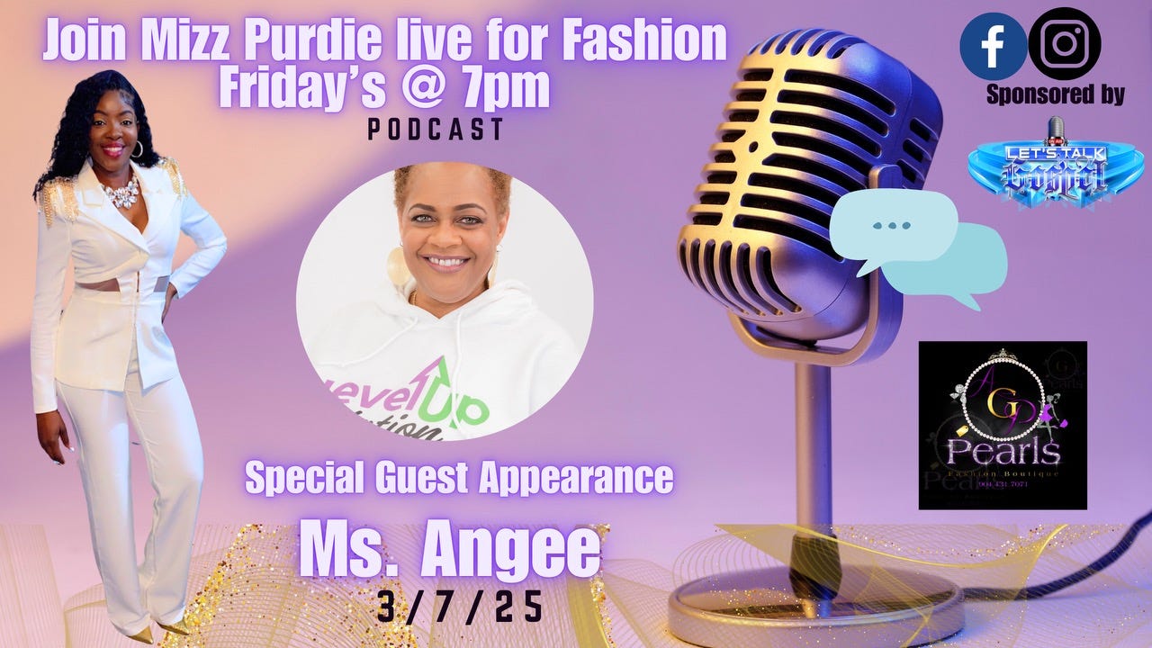 Fashion Friday with Mizz Purdie