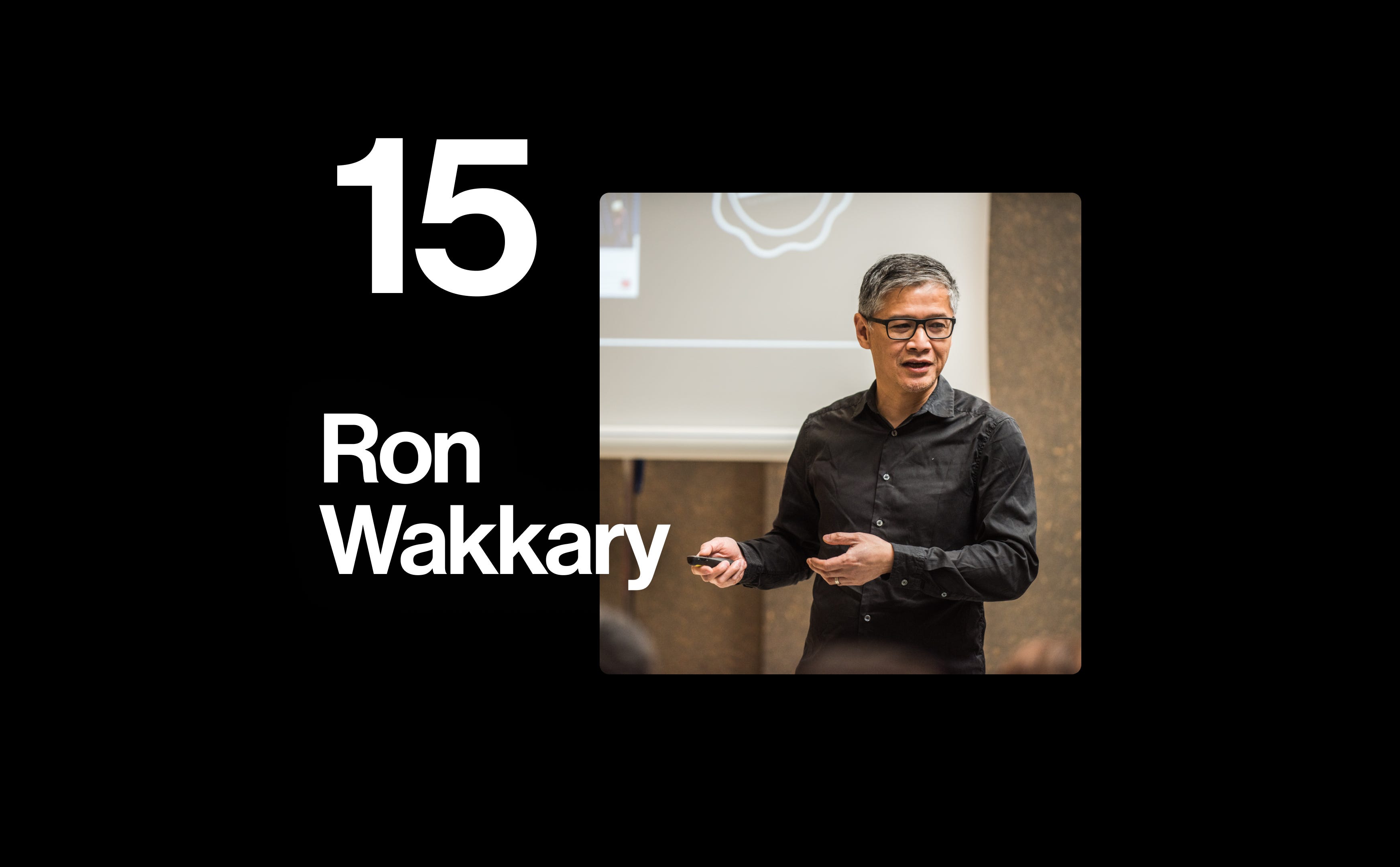 Ron Wakkary: Beyond Human-Centered Design