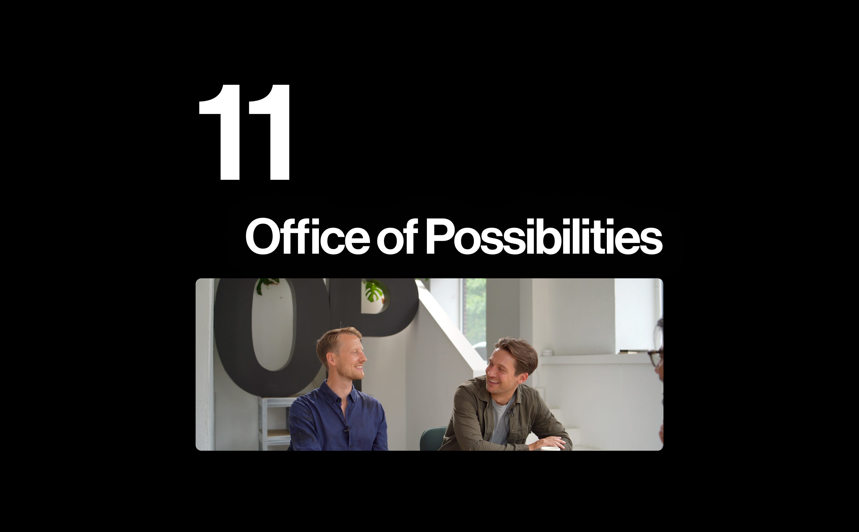 OP | Office of Possibilities: Multi-disciplinary Design Studio