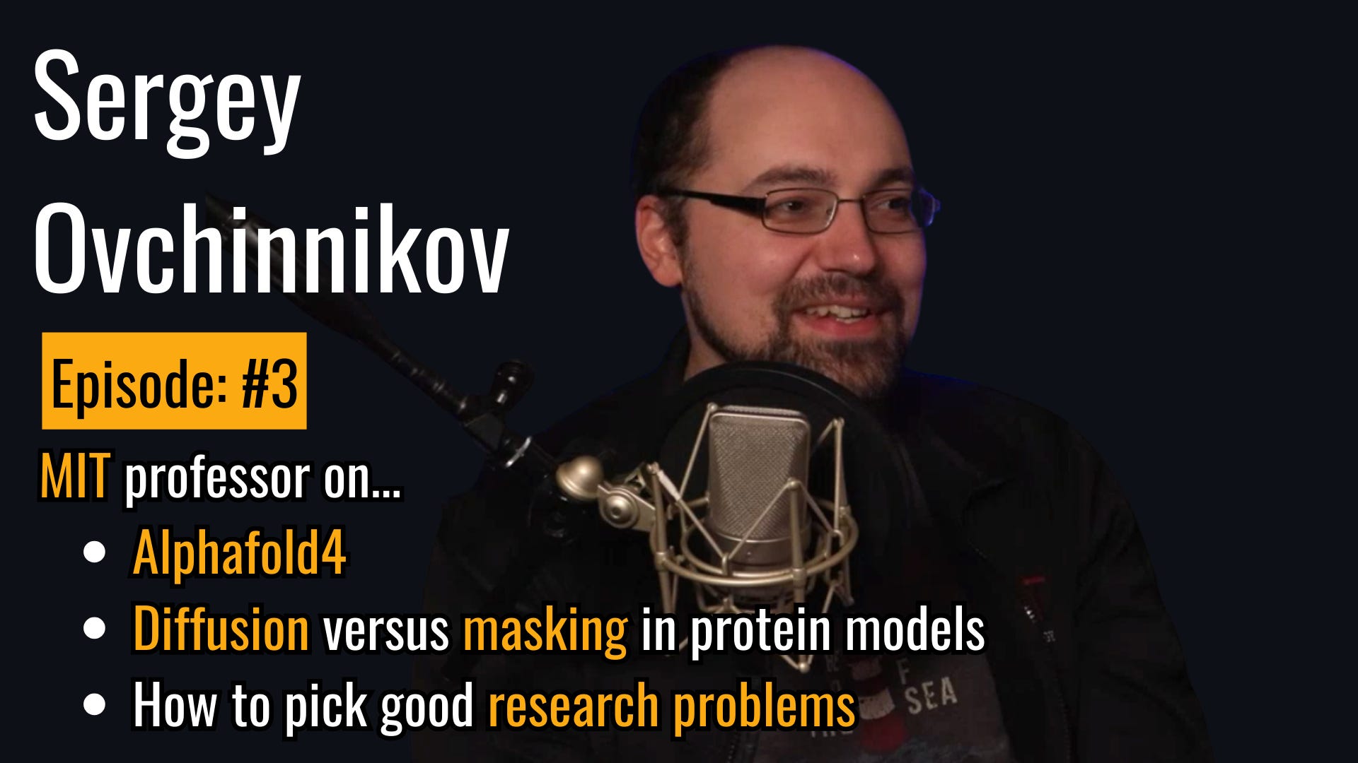 What could Alphafold 4 look like? (Sergey Ovchinnikov, Ep #3)