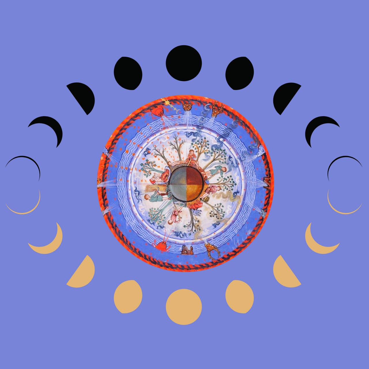 Between the Moon