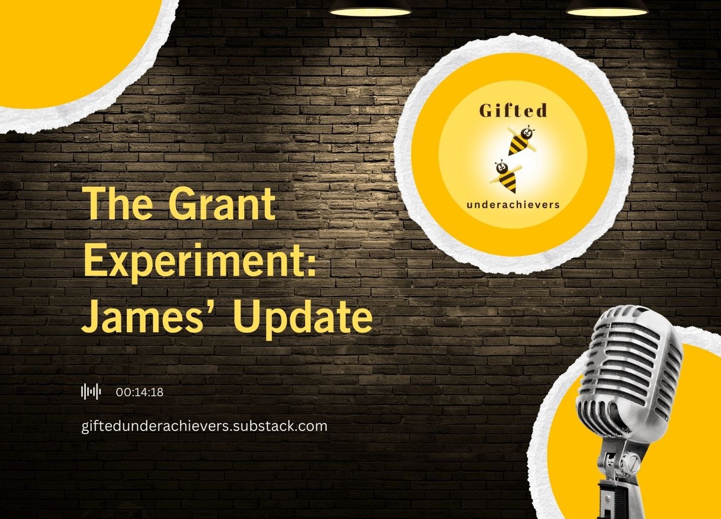 The Grant Experiment: James’ Update episode artwork