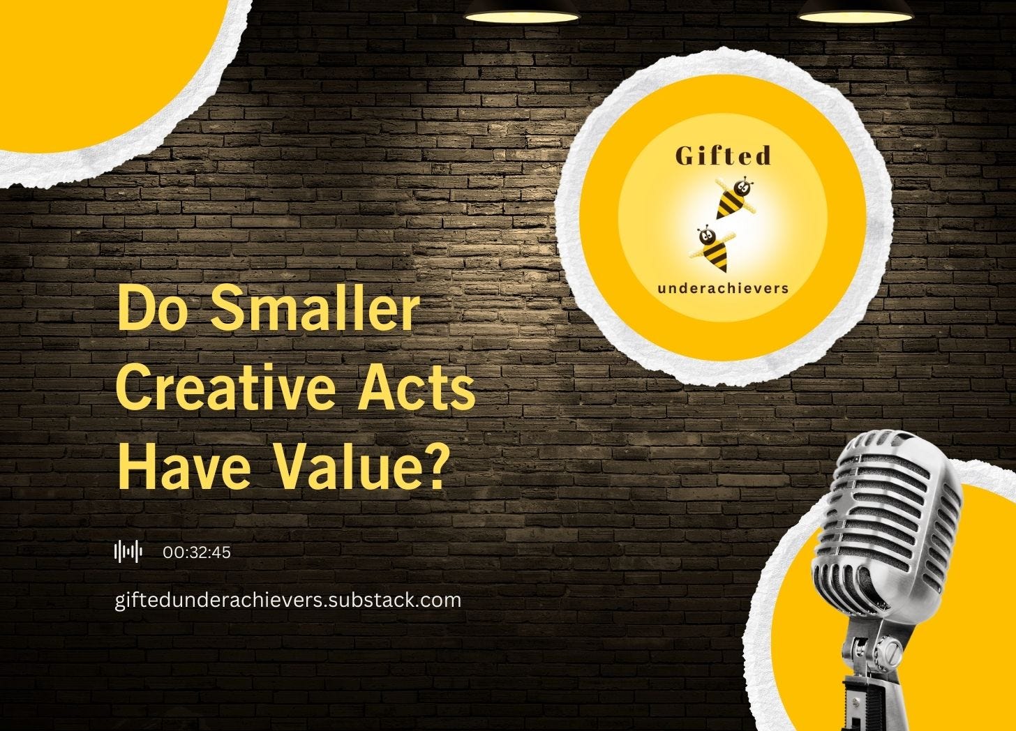 Do Smaller Creative Acts Have Value? episode artwork