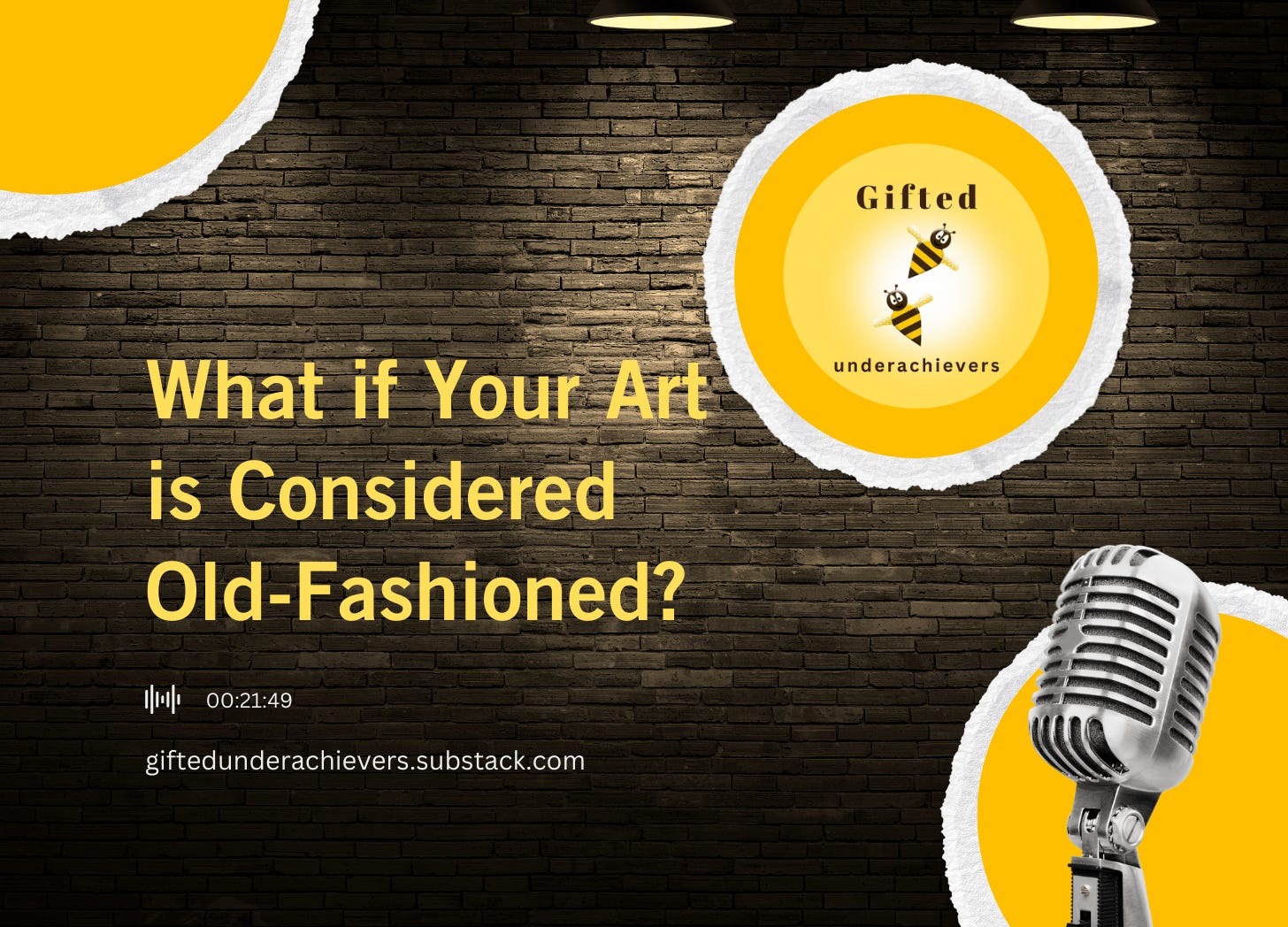 What if Your Art is Considered Old-Fashioned? episode artwork