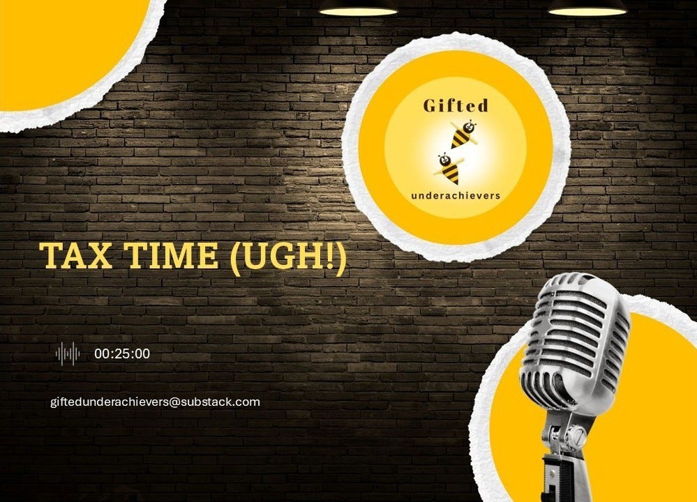 Tax Time (Ugh!) episode artwork