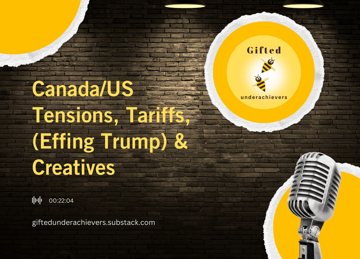 Canada/US tensions, Tariffs, (Effing Trump) & Creatives episode artwork