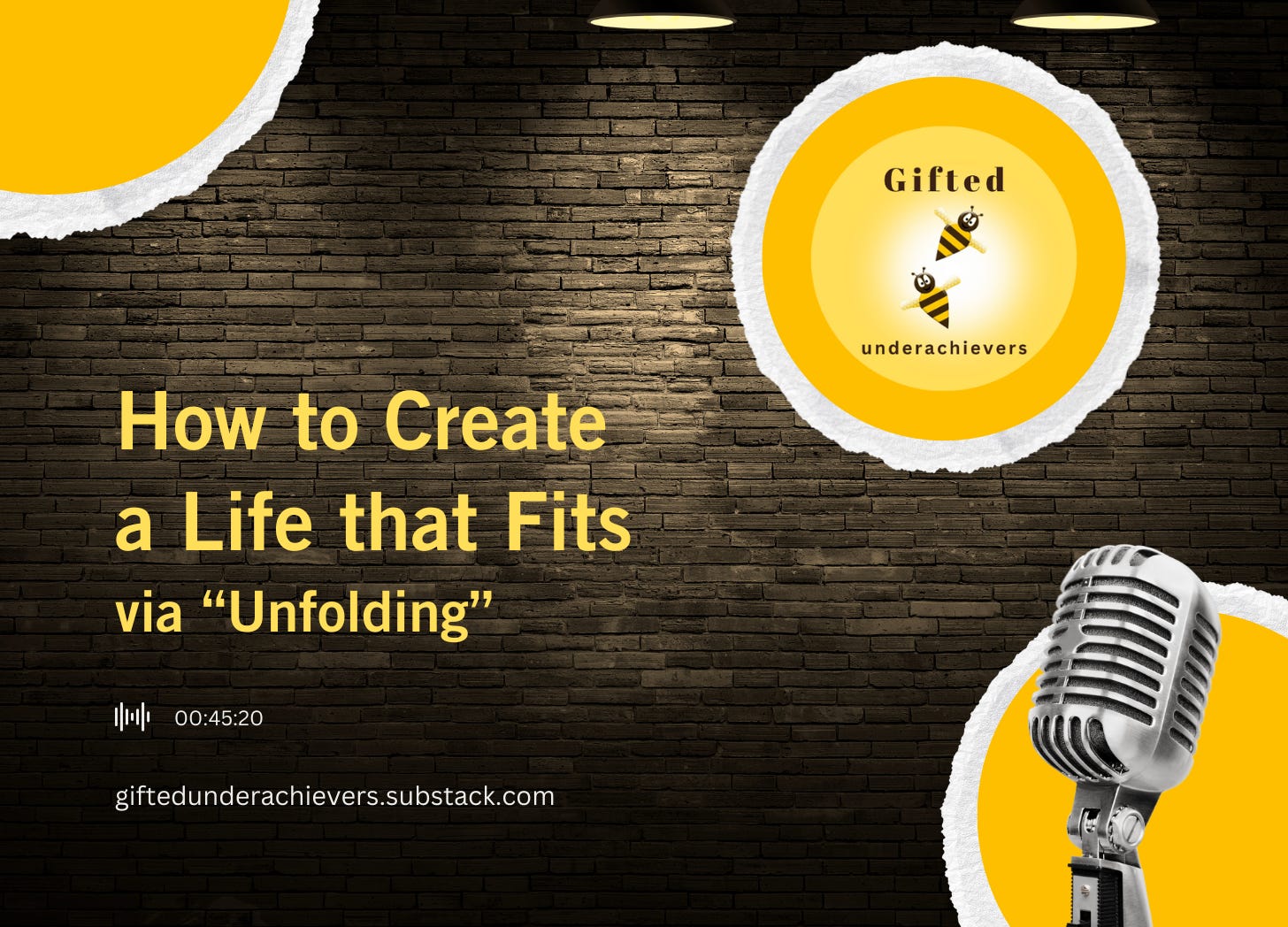How to Create a Life that Fits via “Unfolding” episode artwork