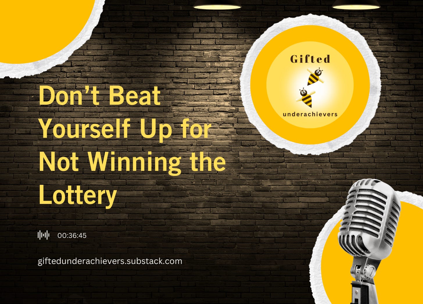 Don’t Beat Yourself Up for Not Winning the Lottery  episode artwork