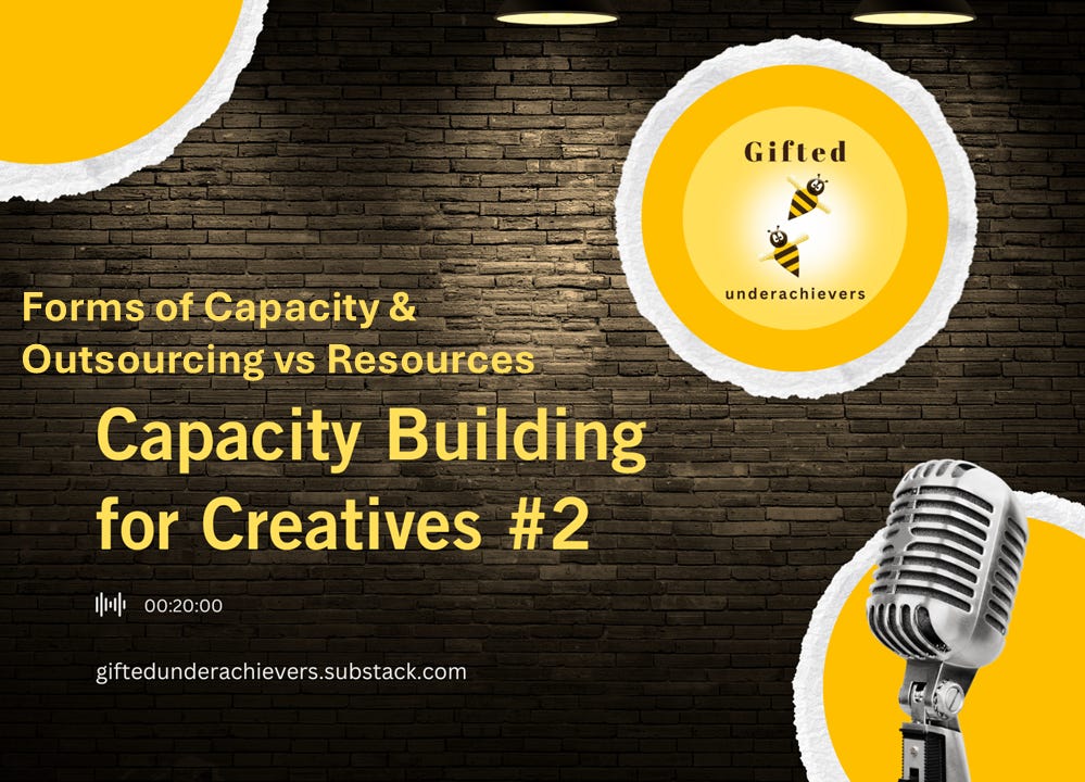 Capacity Building for Creatives #2 episode artwork