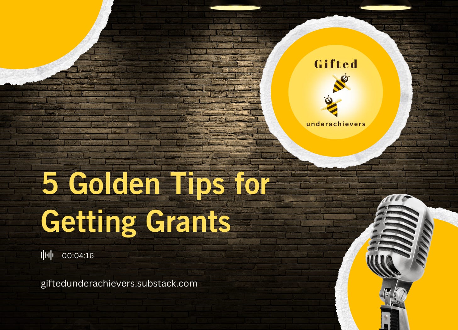 5 Golden Tips for Getting Grants episode artwork