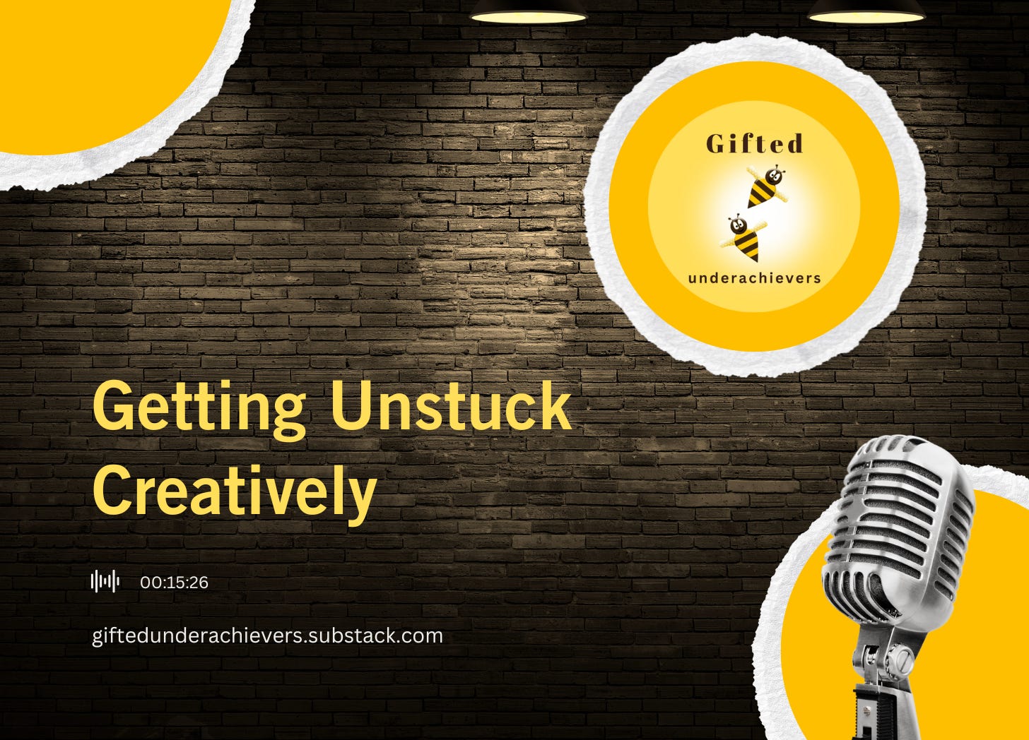 Getting Unstuck Creatively episode artwork