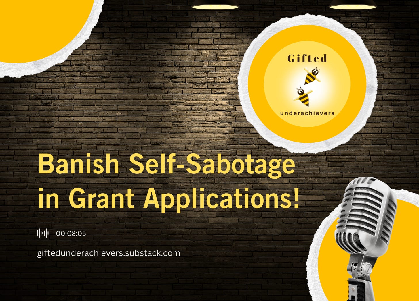 Banish Self-Sabotage in Grant Applications episode artwork