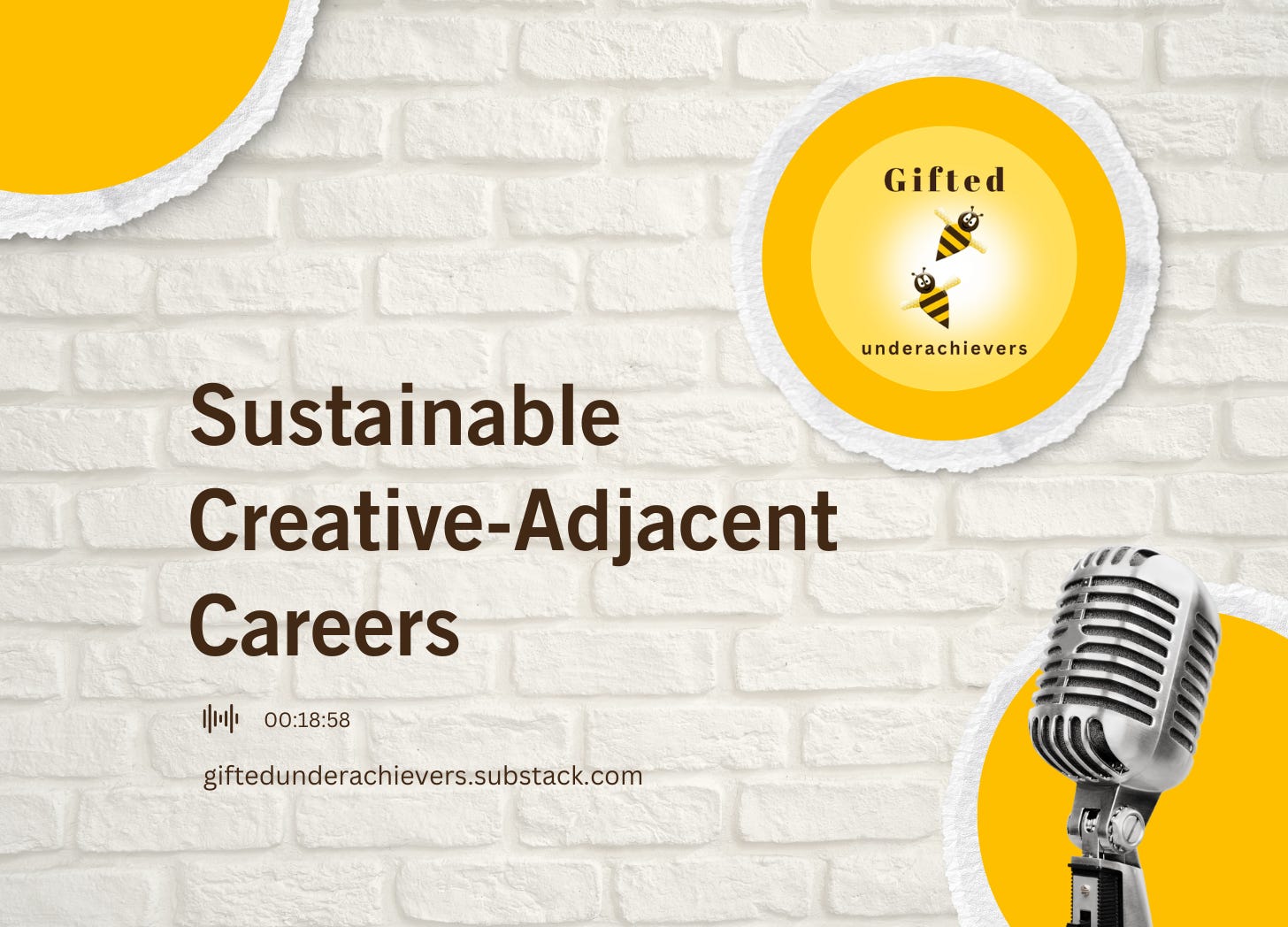 Sustainable Creative-Adjacent Careers episode artwork