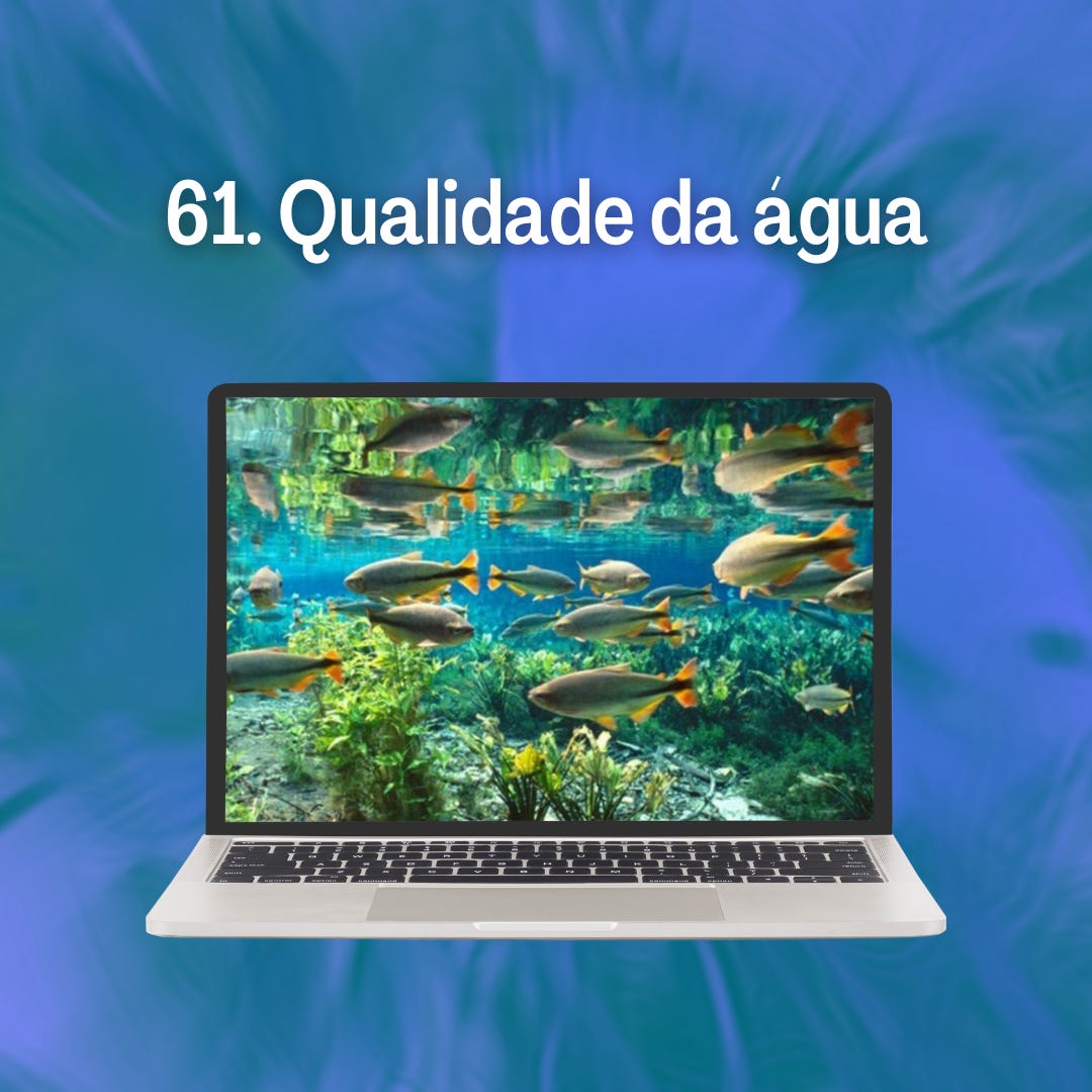 61. Qualidade da água 61. Qualidade da água