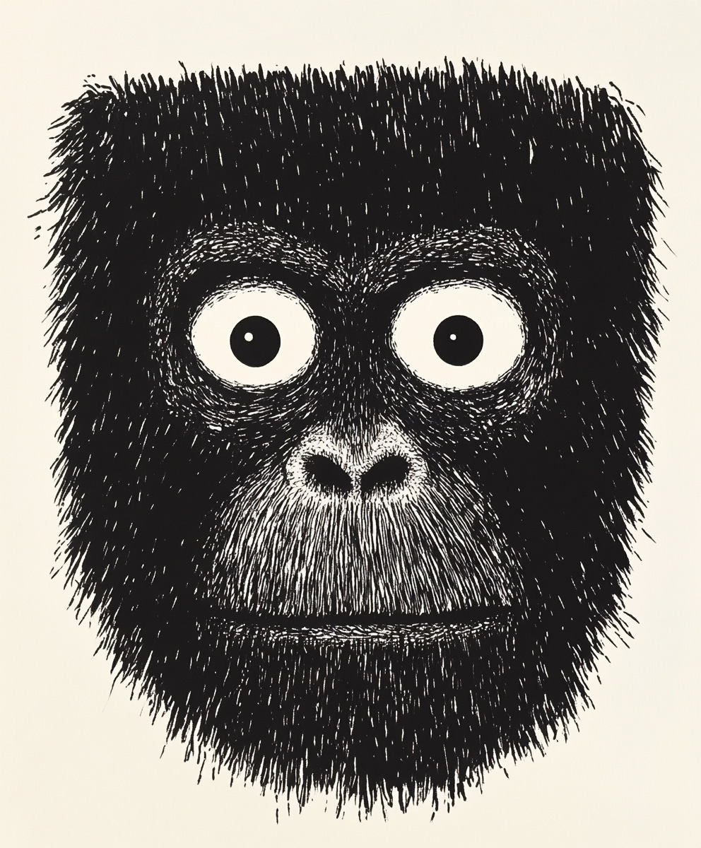 달빛 같은 눈을 가진 원숭이 - The Monkey with Moon-Like Eyes