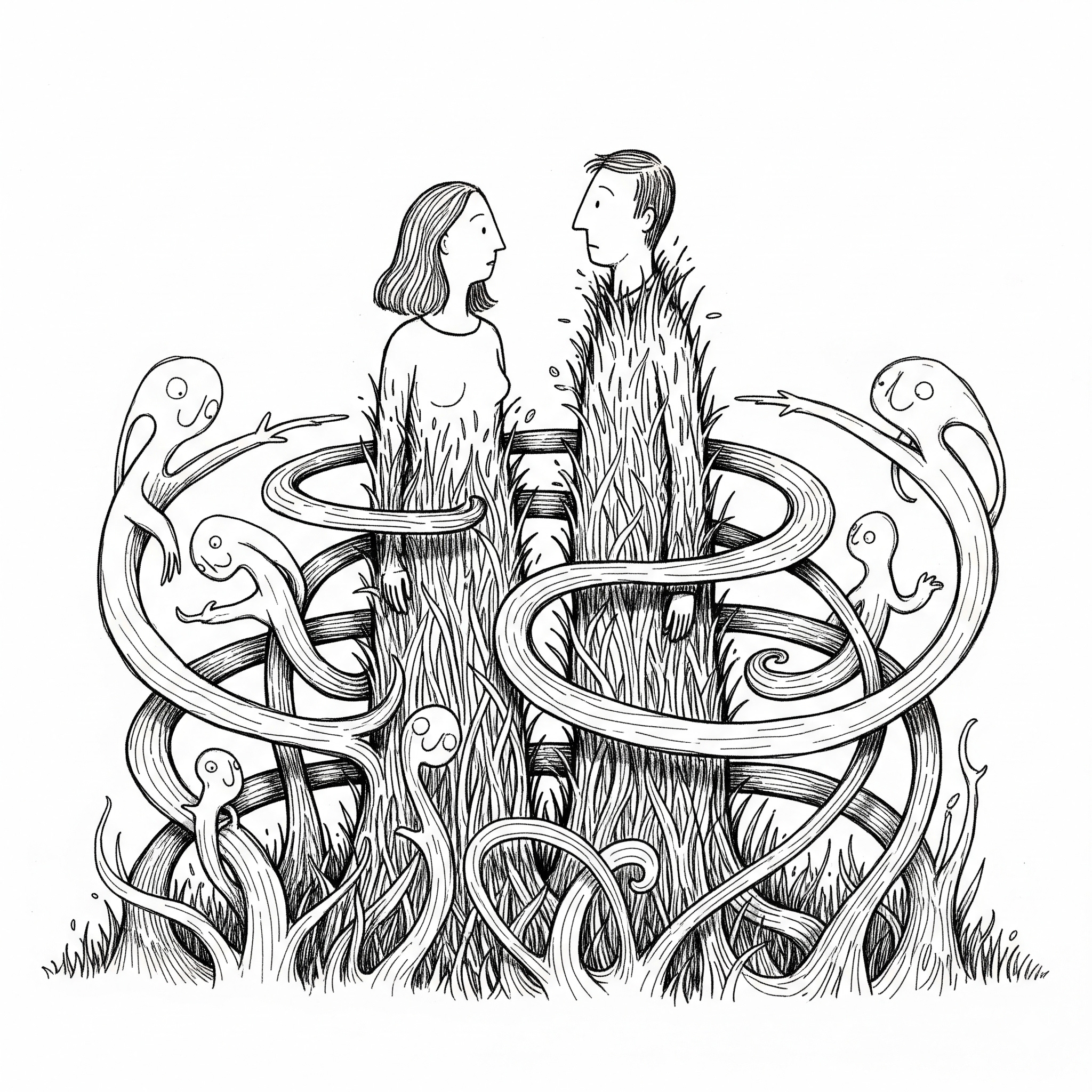 풀들의 행진 - The March of the Grass