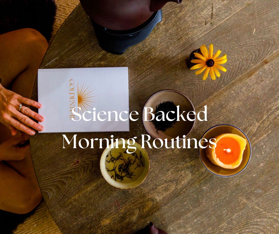 Science-backed Morning Routines