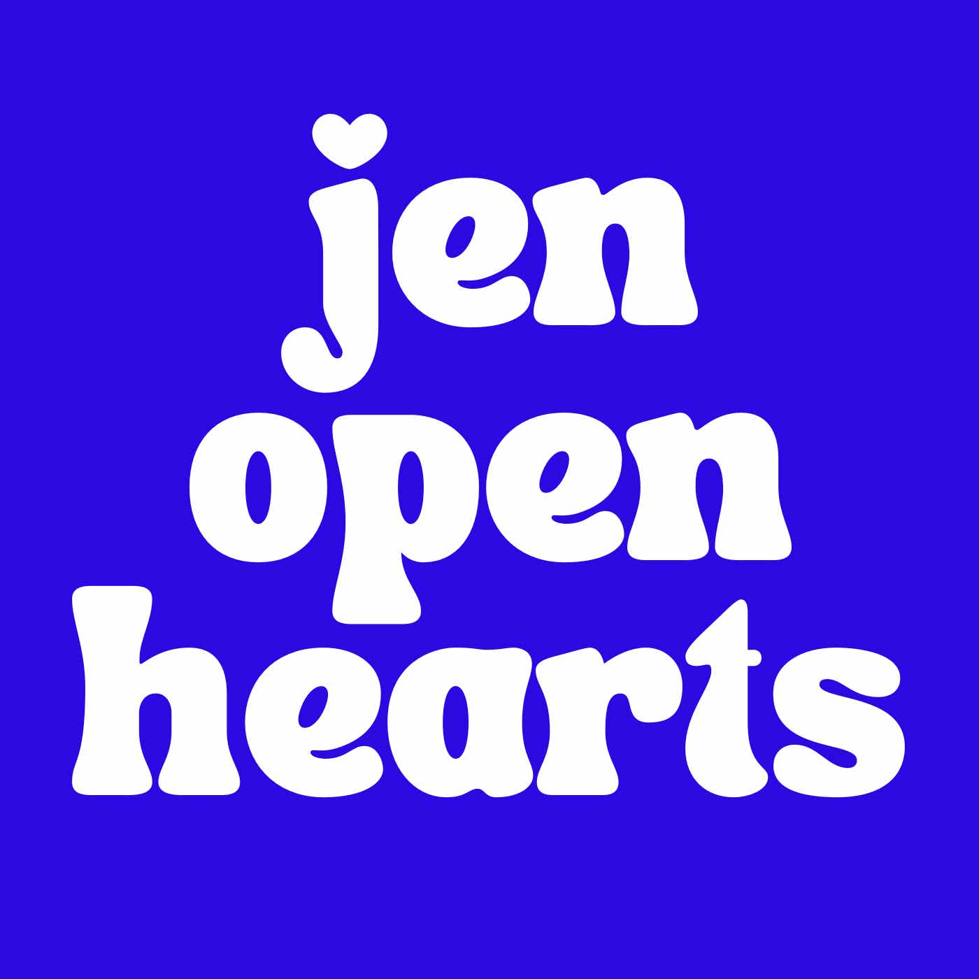 Jen Open Hearts podcast artwork