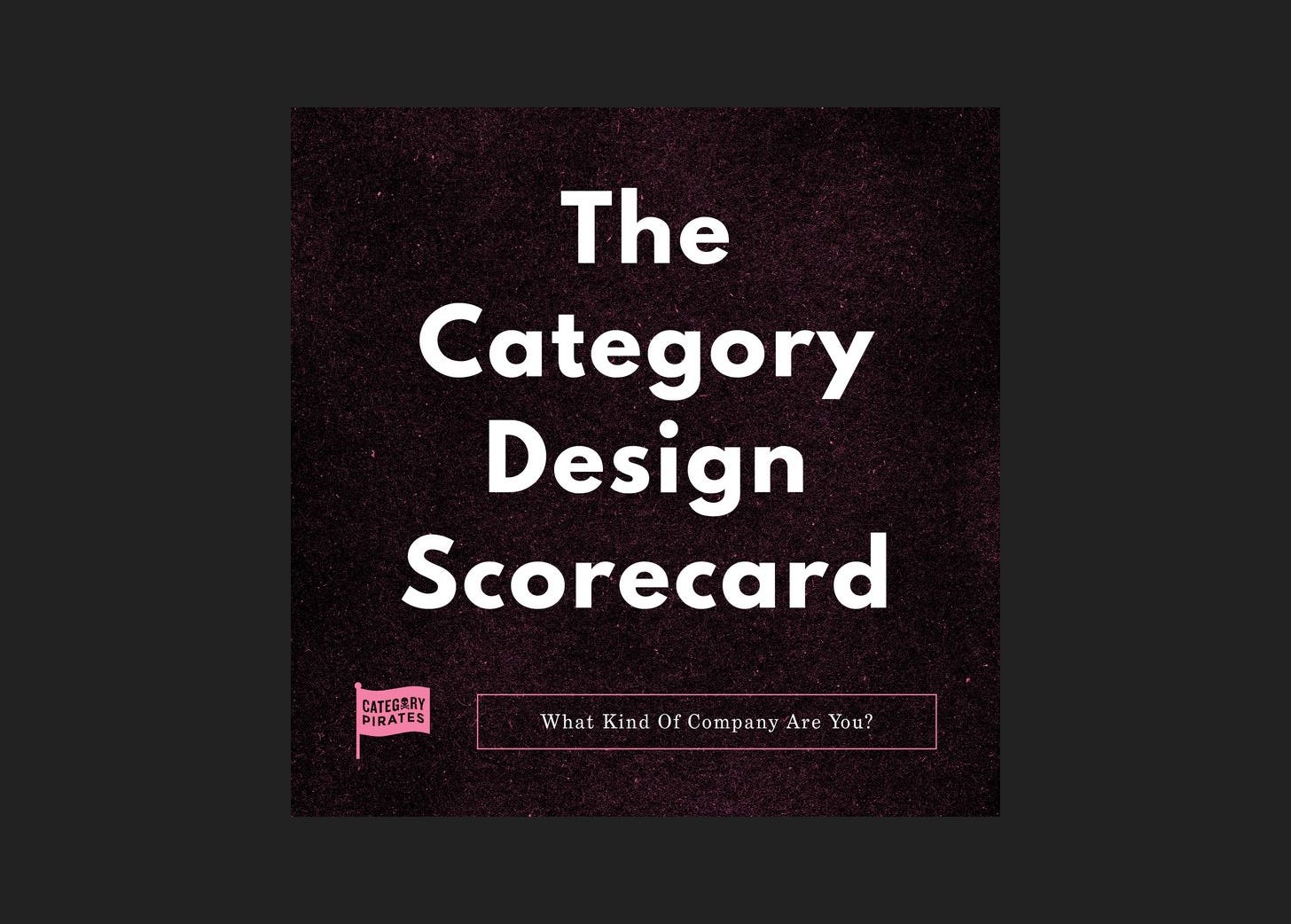 The Category Design Scorecard Audiobook episode artwork