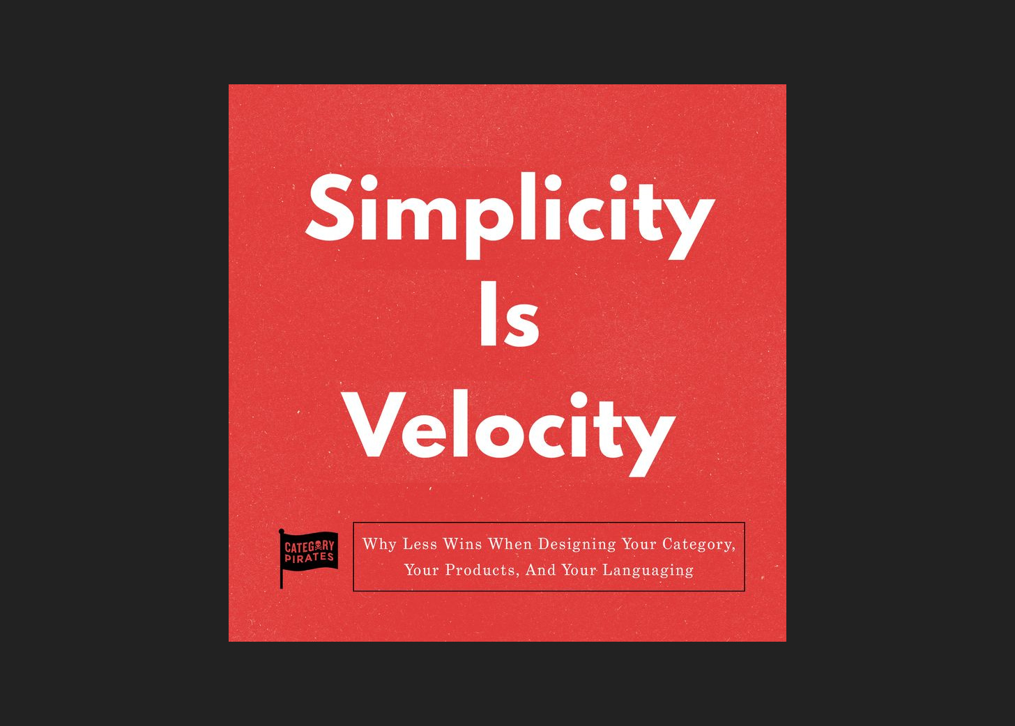 Simplicity Is Velocity Audiobook episode artwork