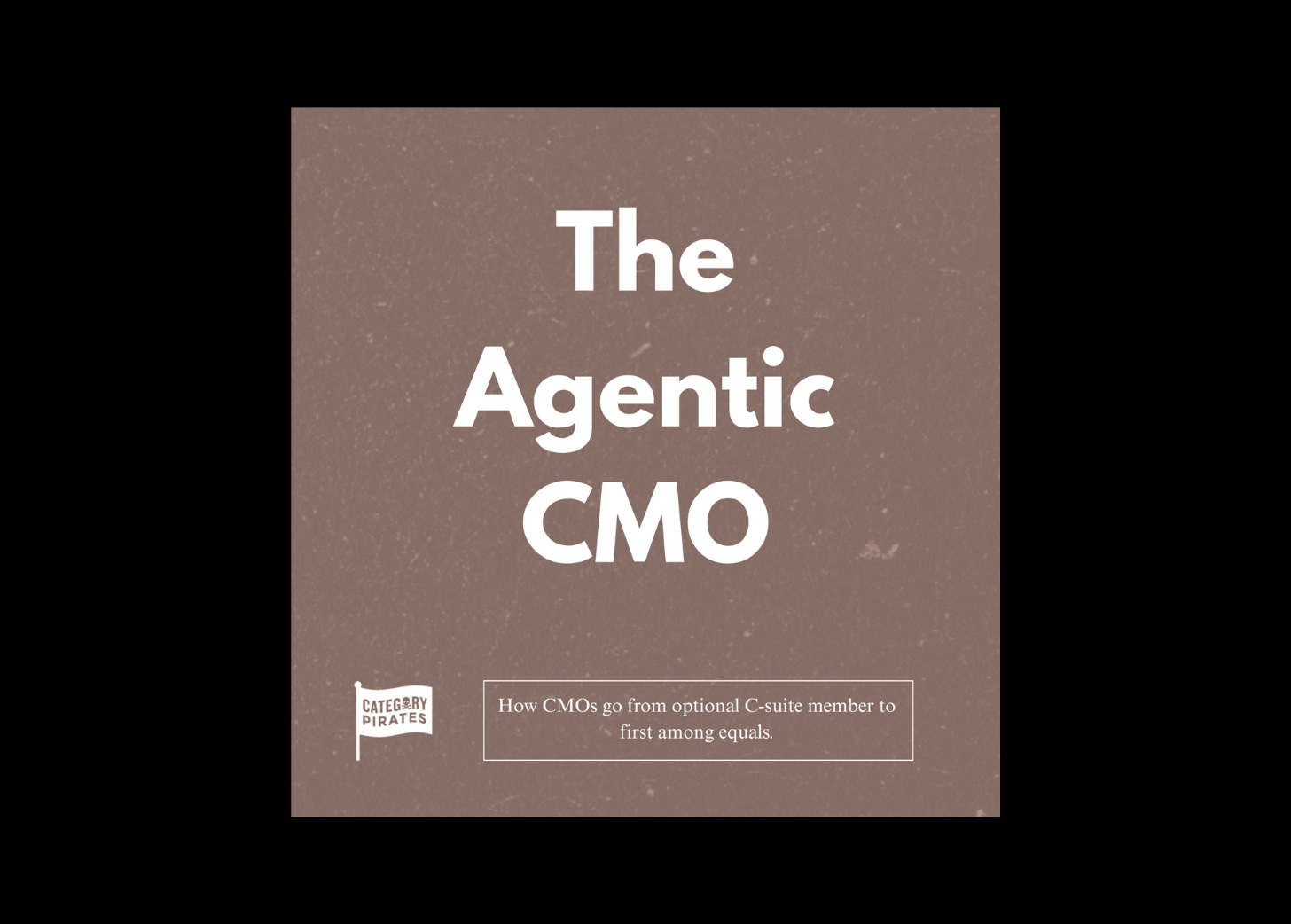 The Agentic CMO Audiobook episode artwork