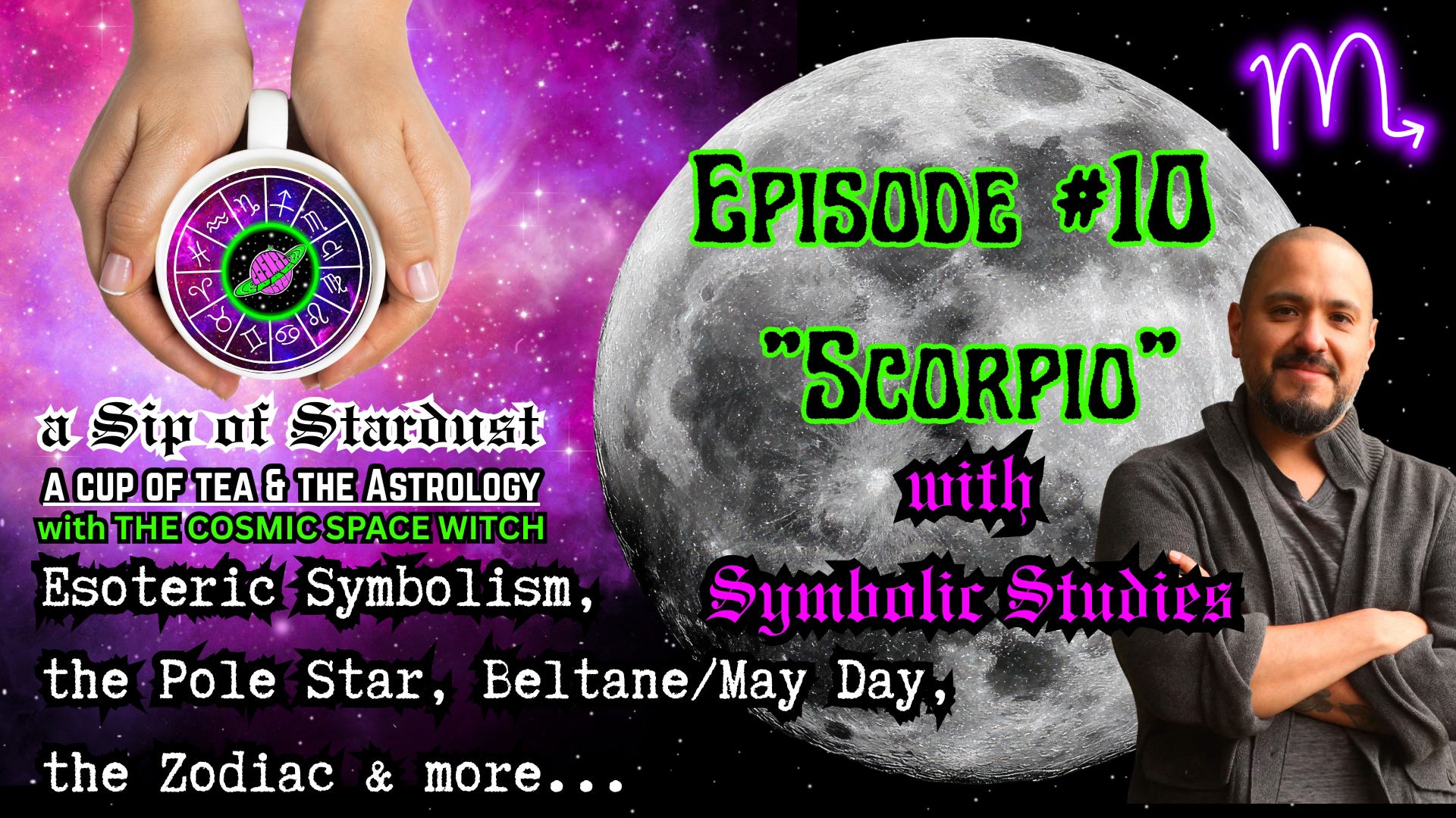 Esoteric Symbolism, the Pole star, Axis Mundi, Beltane & May Day with @symbolicstudies  episode artwork