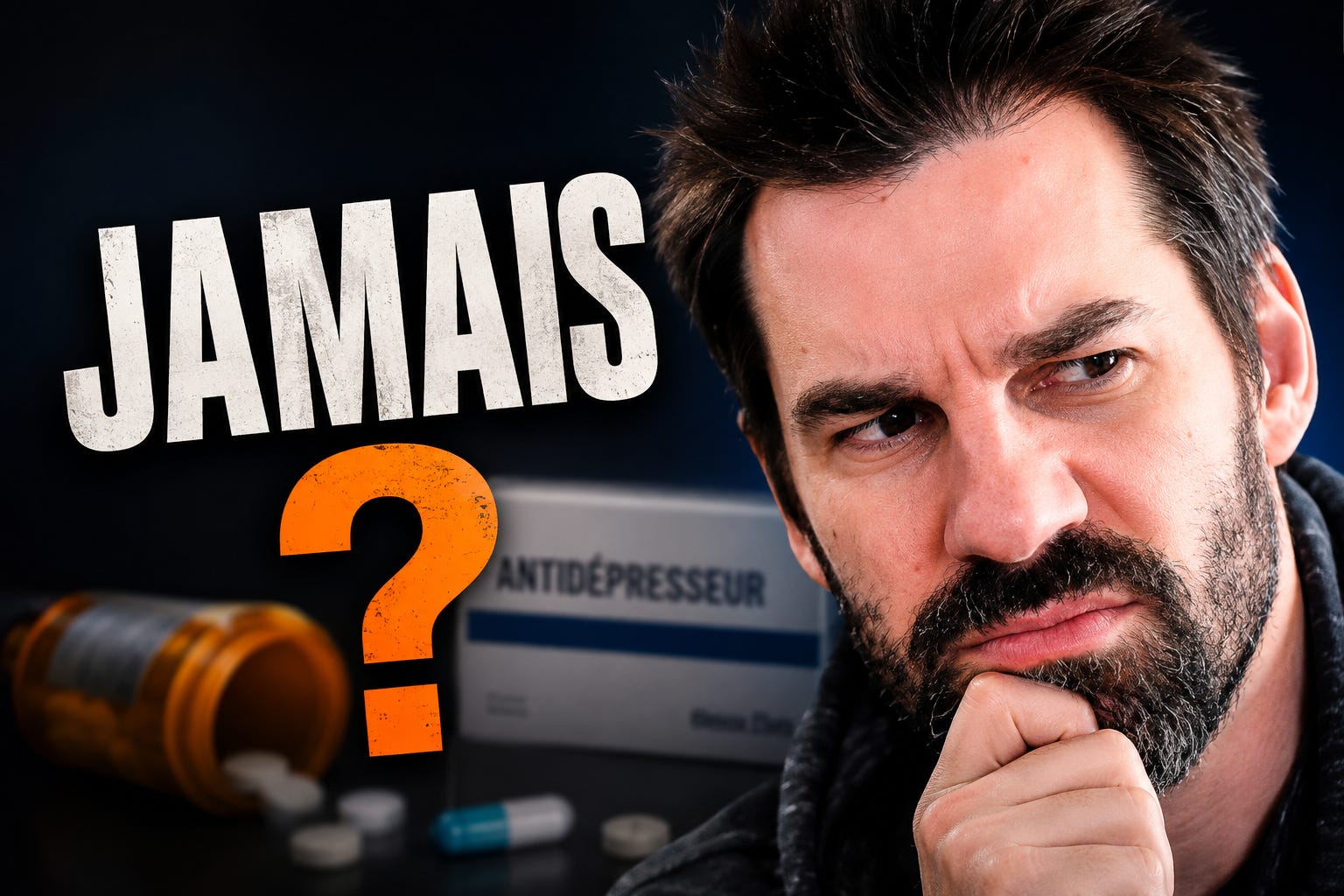 Un médecin dit que les antidépresseurs ne marchent jamais