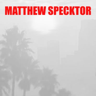 Matthew Specktor - Always Crashing in the Same Car On Art, Crisis, and Los Angeles, California w/ David Leo Rice artwork