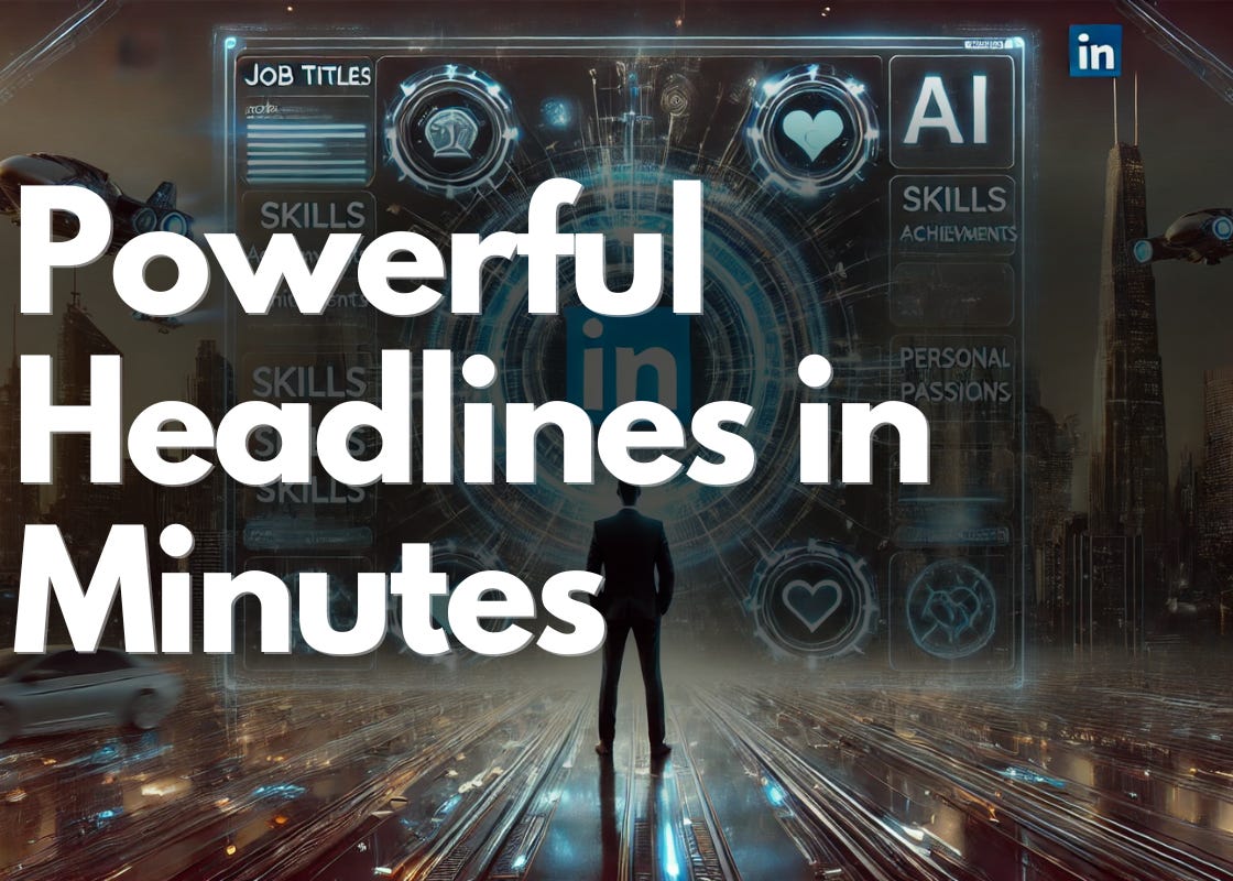 Unlocking Success: Crafting Powerful LinkedIn Headlines in Minutes