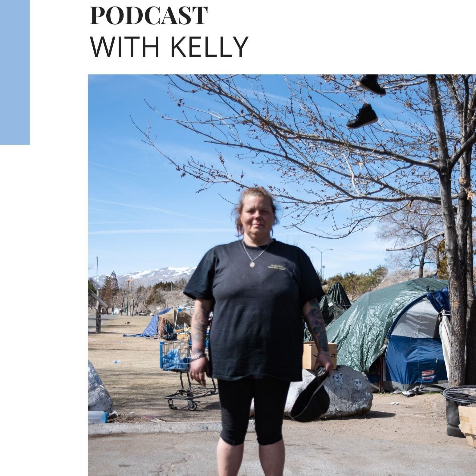 Kelly, Trying to Avoid Police and More Sweeps of Her Tent episode artwork
