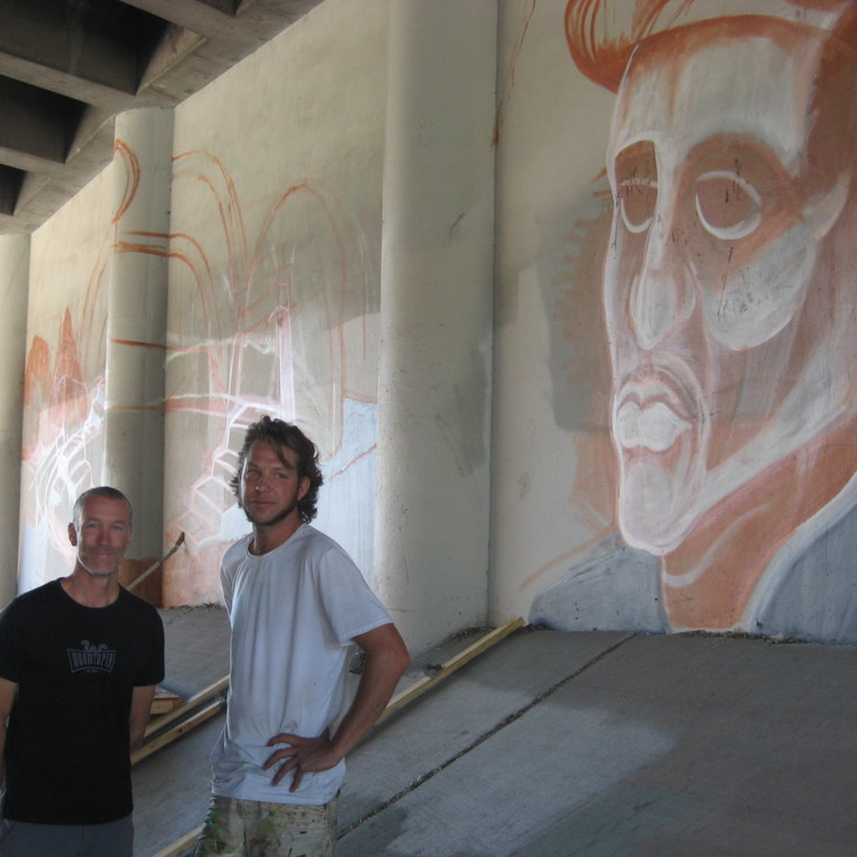 An Activist and an Artist Team Up for a Day of the Dead Mural Under an Overpass episode artwork