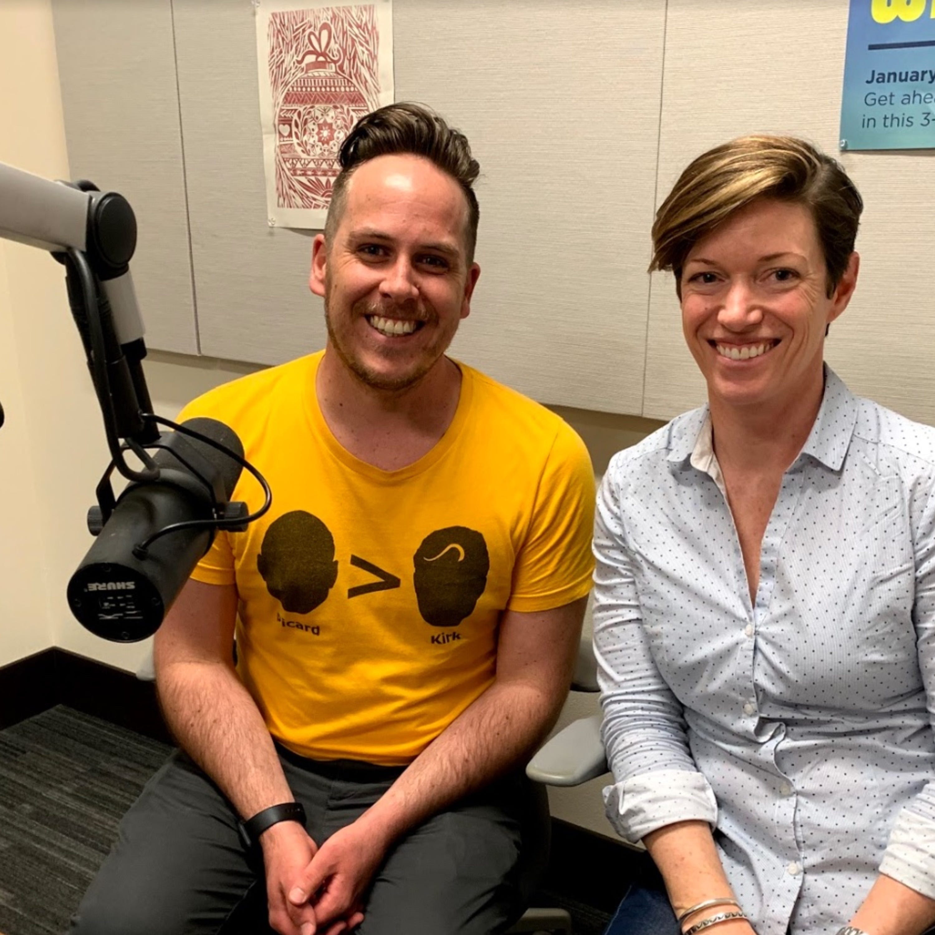 Karla Wagner and Robert Harding on Opioid Recovery and Harm Reduction episode artwork