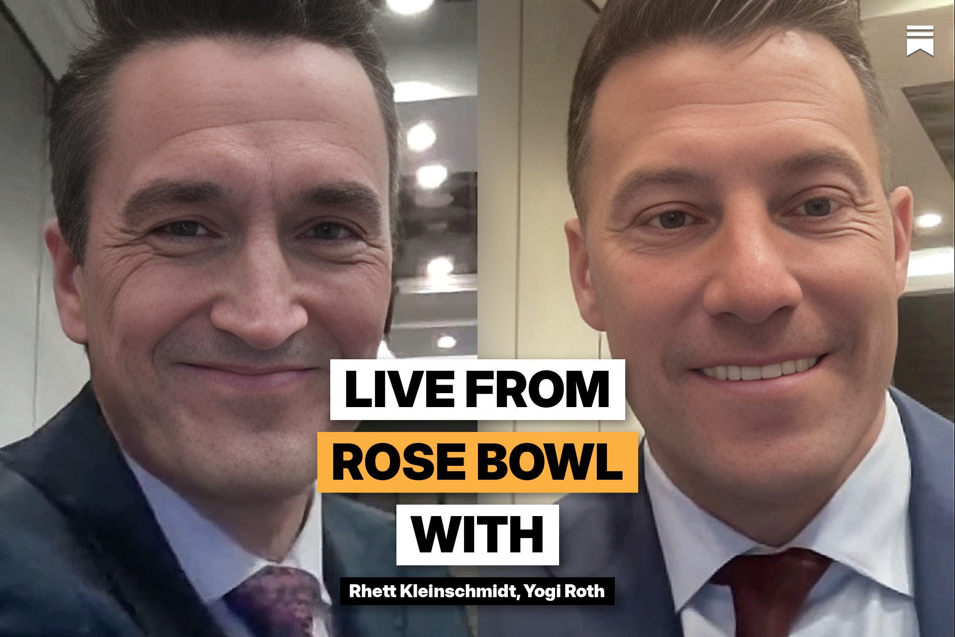 LIVE FROM ROSE BOWL with Y-Option & Big Red Carpet 