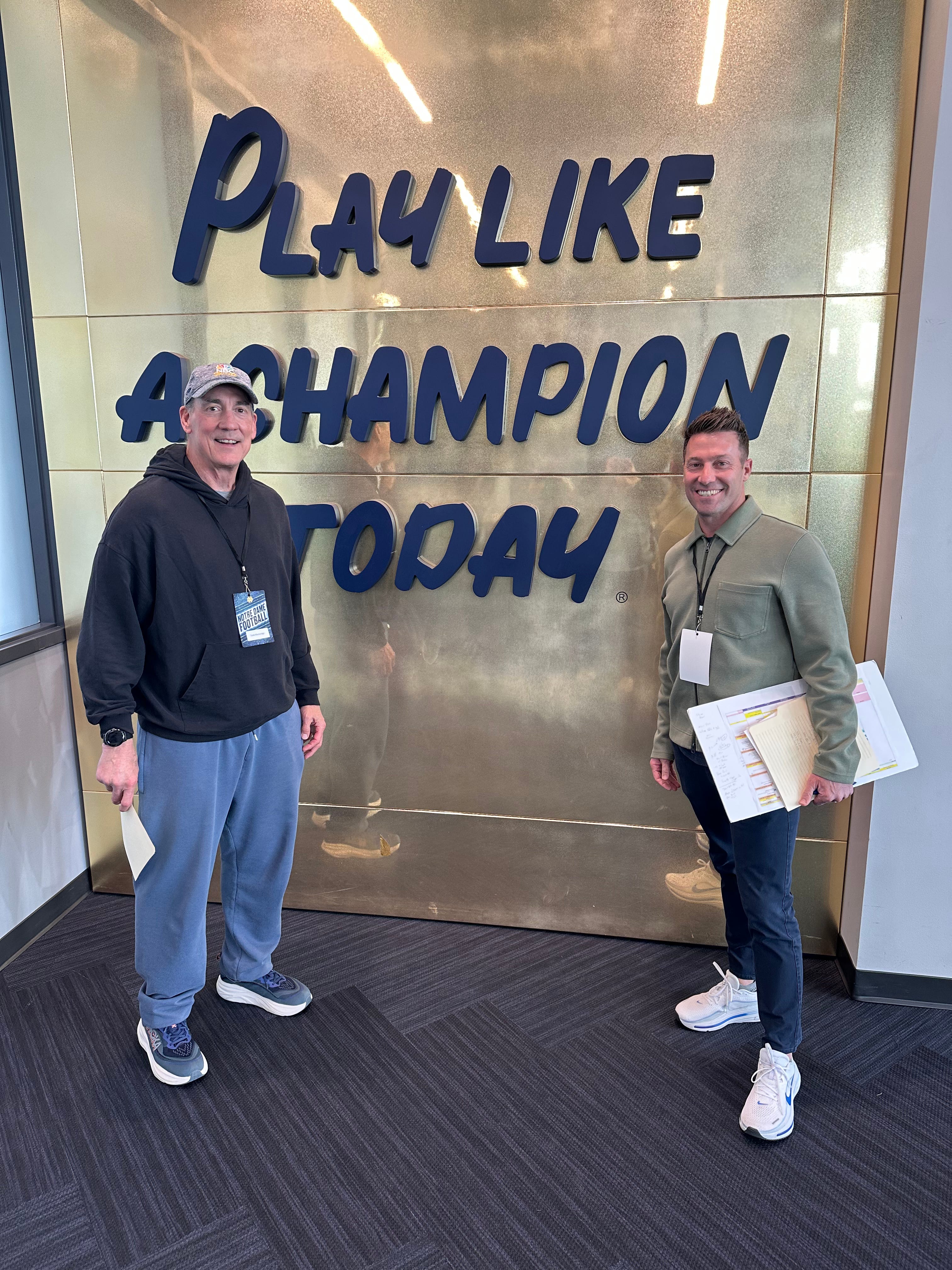 A Drive, a Walk and Notre Dame